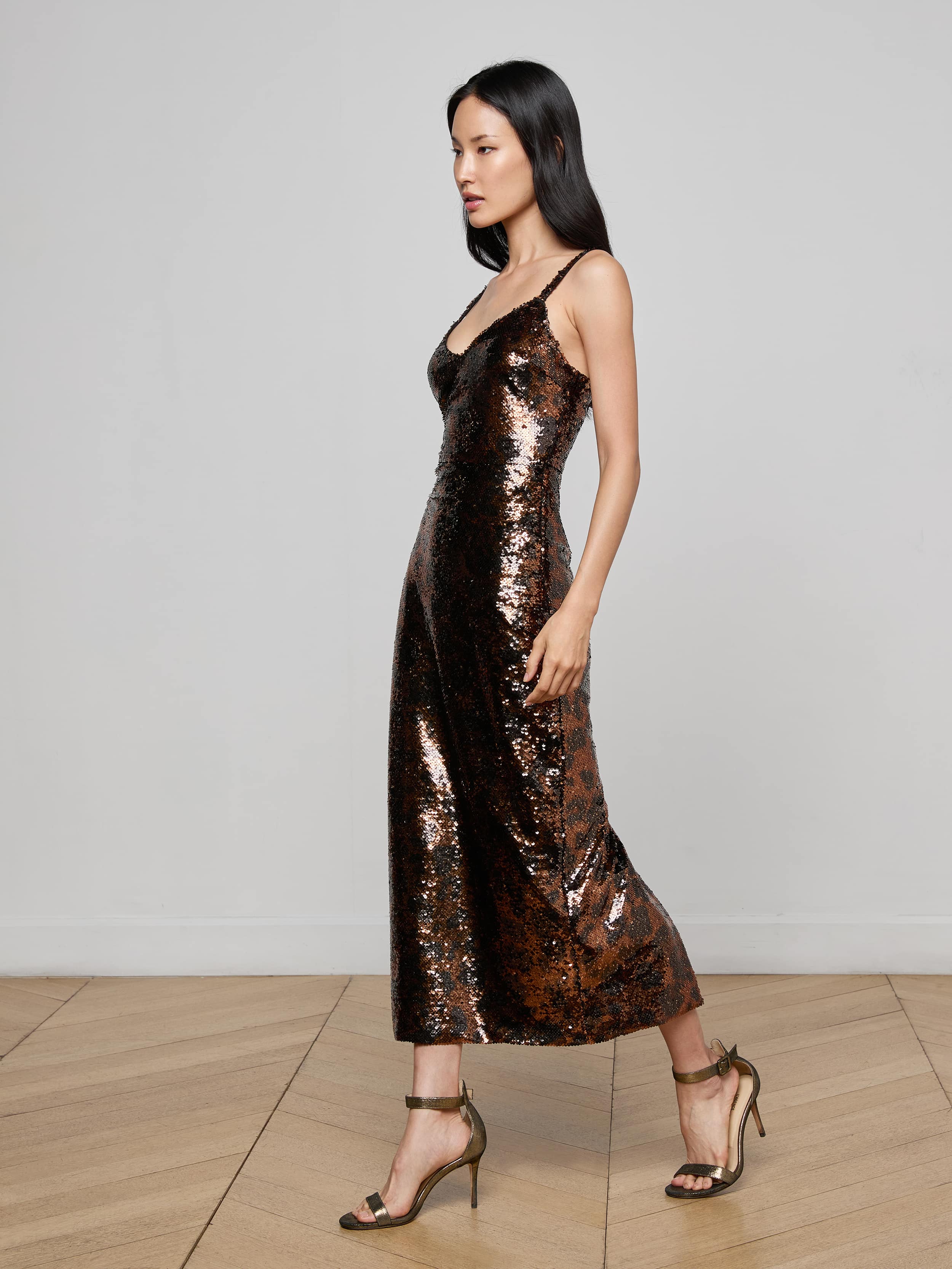 L'AGENCE - Noella Sequin Dress - Image 7