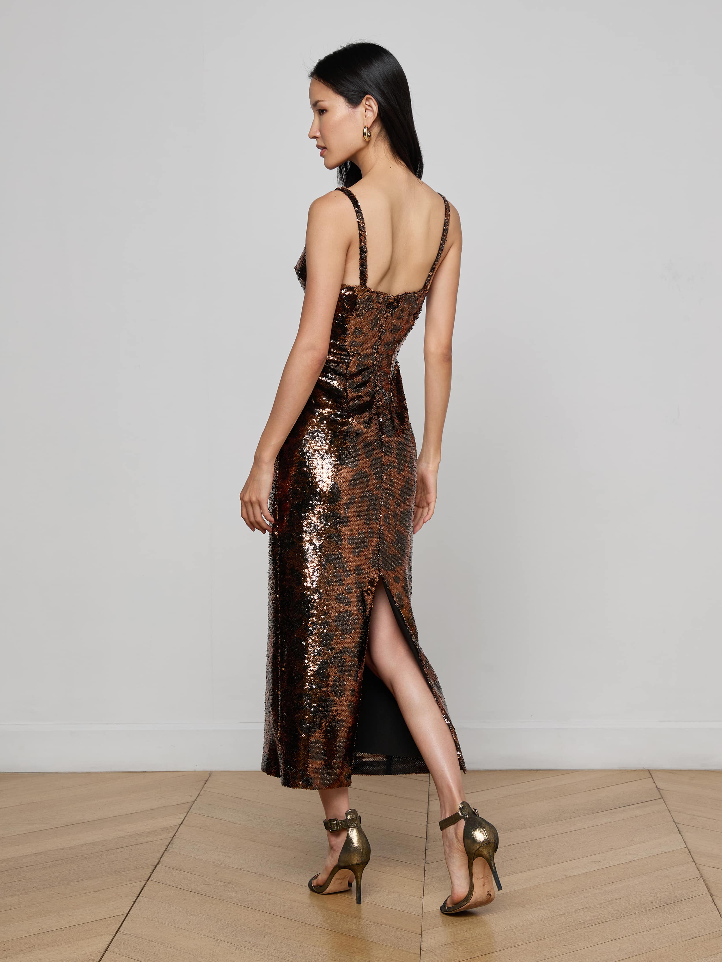 L'AGENCE - Noella Sequin Dress - Image 8