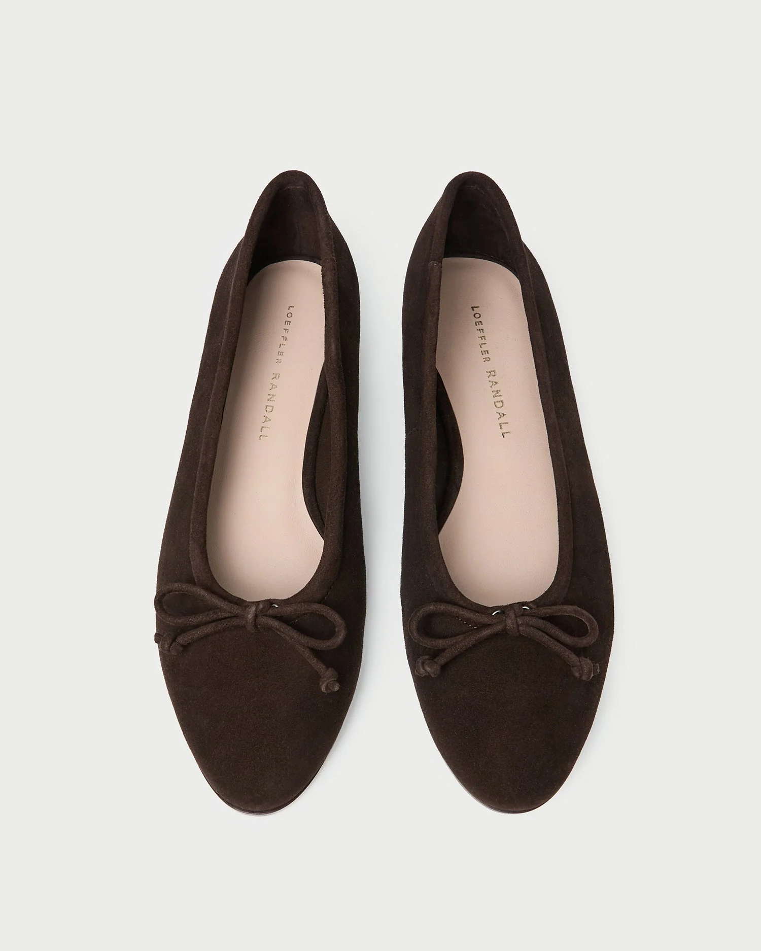 Loeffler Randall - Noelle Brown Suede Ballet Flat