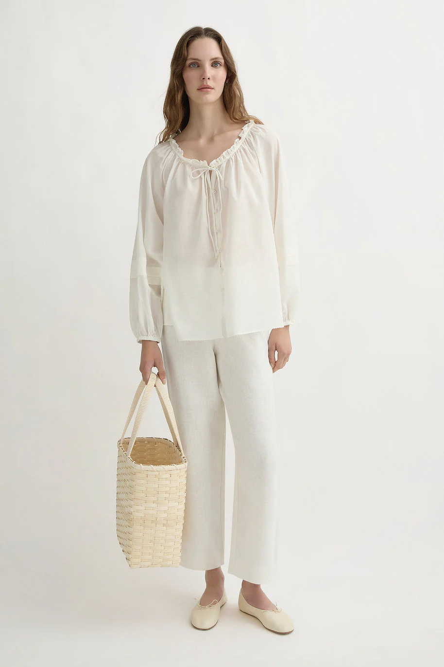 Posse - NOELLE PANT - CREAM - Image 10