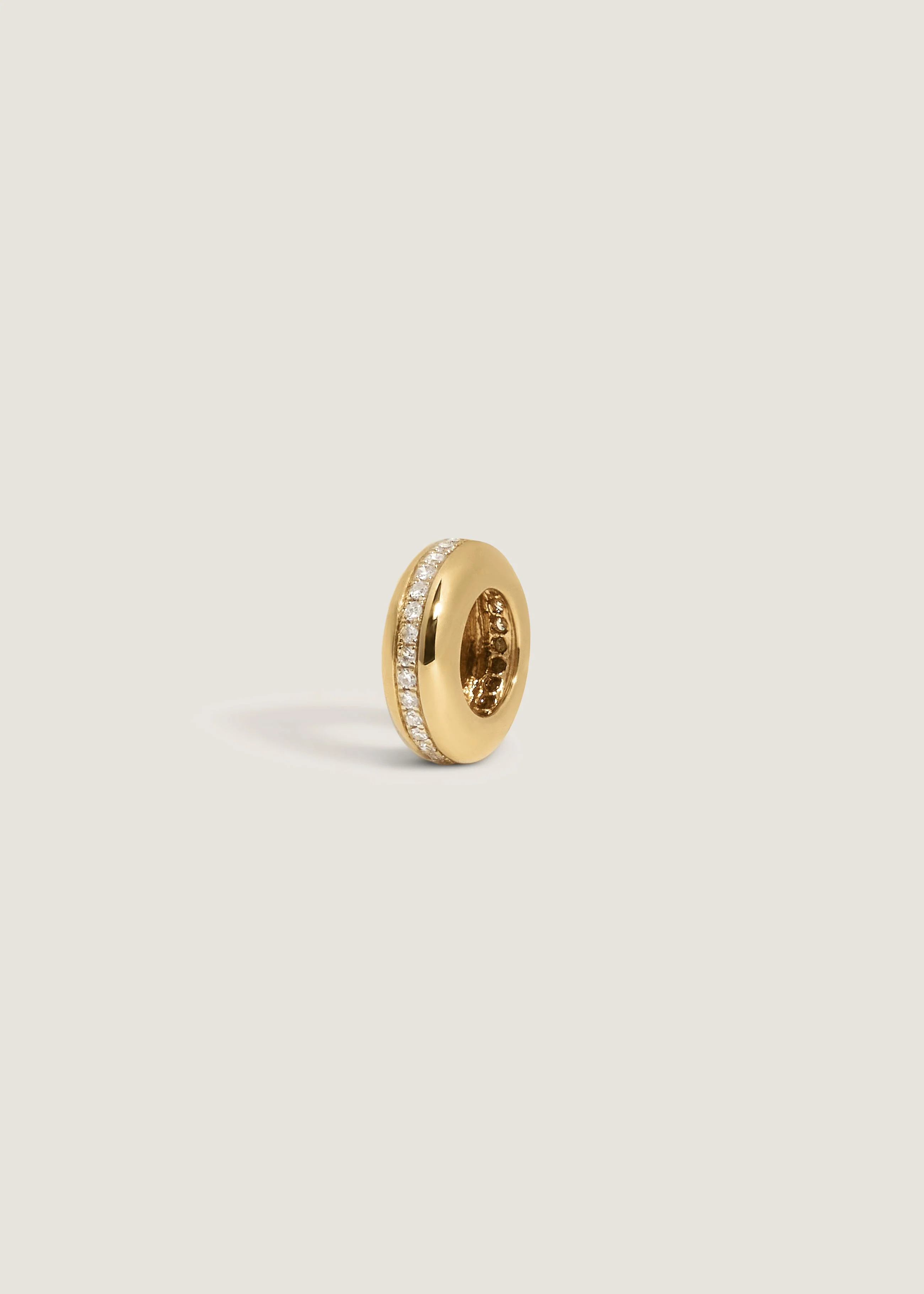 Kinn - Noelle Pavé Dome Birthstone Charm Diamond