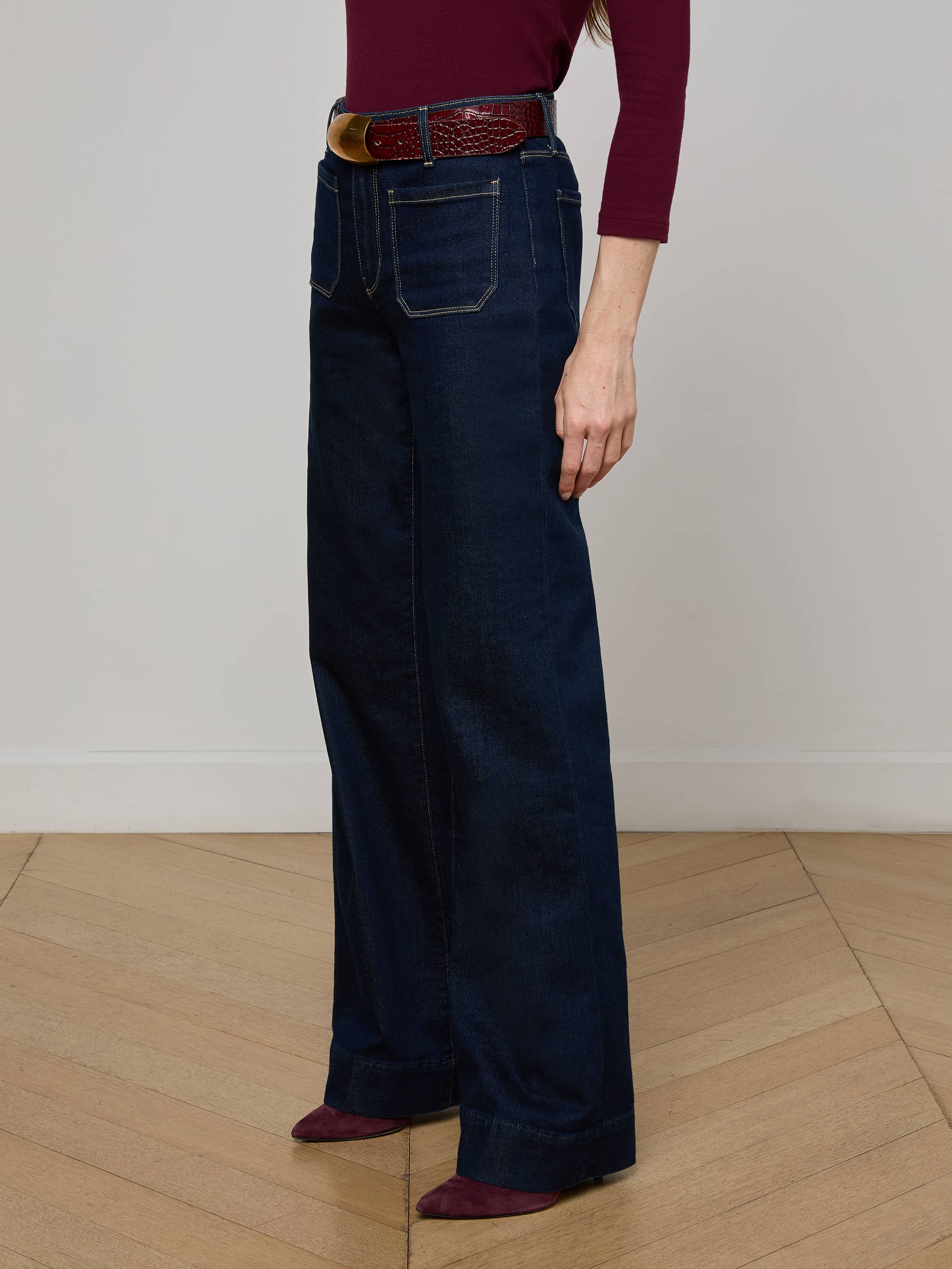 L'AGENCE - Nolan Patch Pocket Jean - Image 9