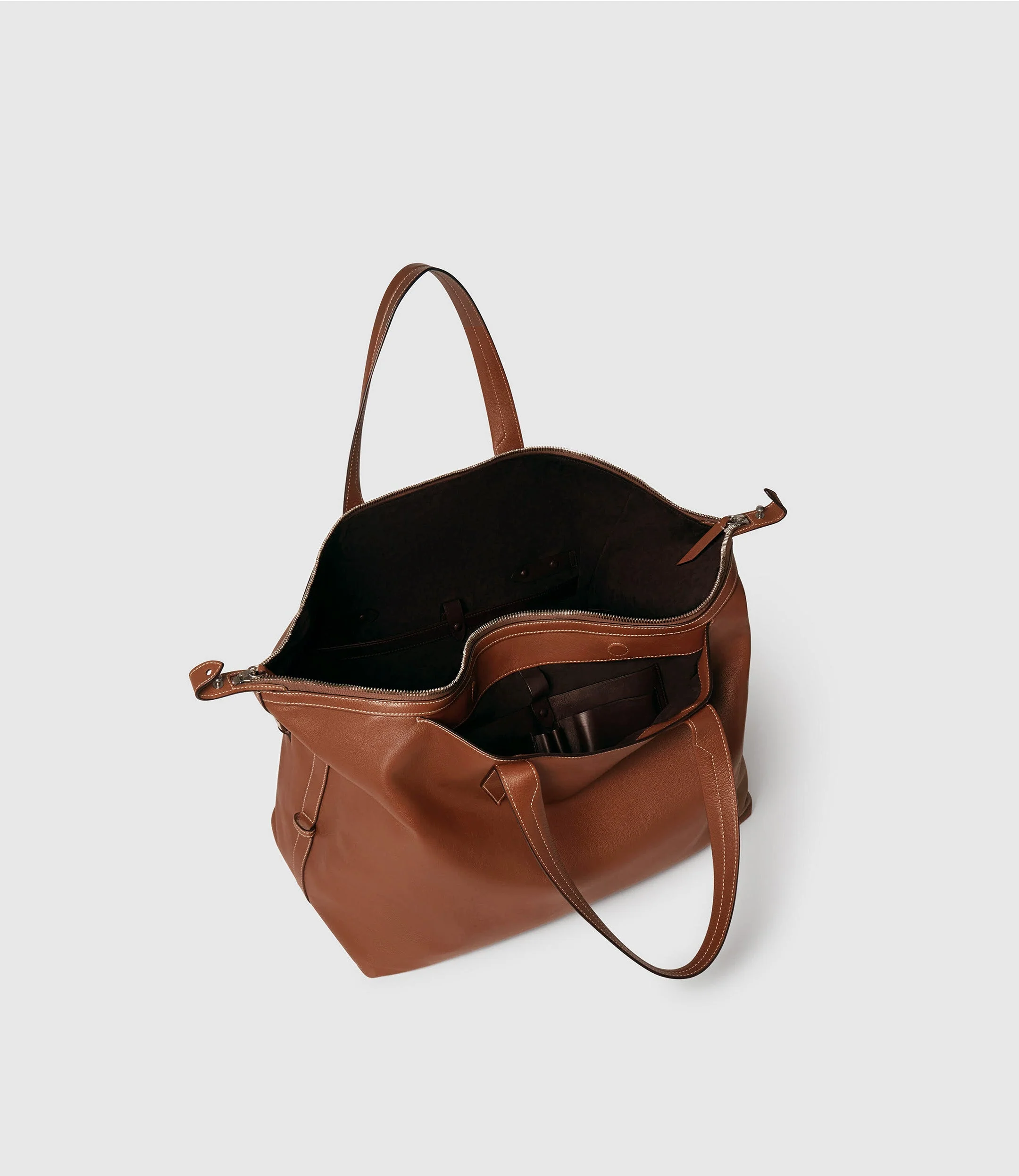 Metier - Nomad Weekend Buffalo Cognac - Image 3