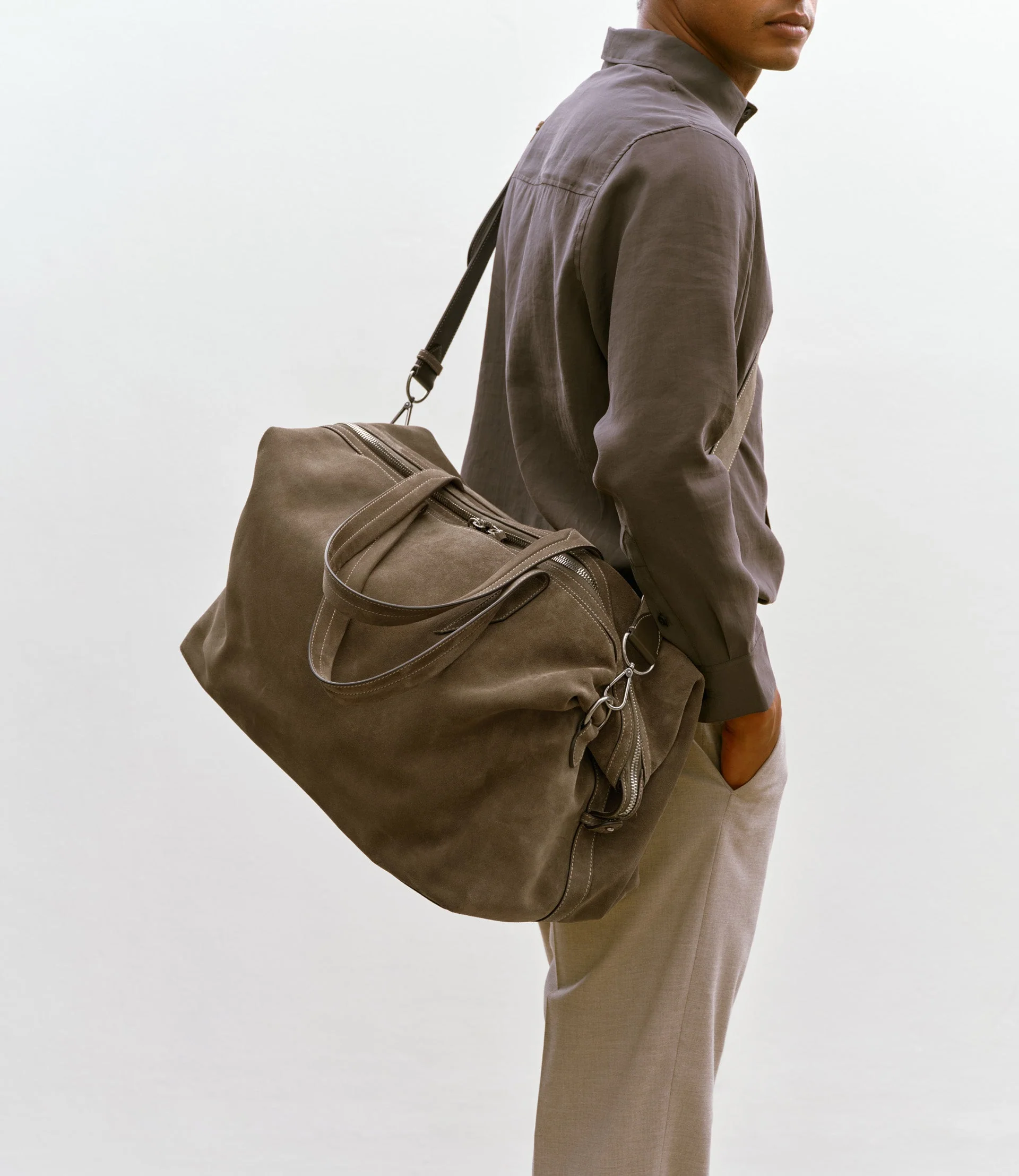 Metier - Nomad Weekend Suede Khaki - Image 5