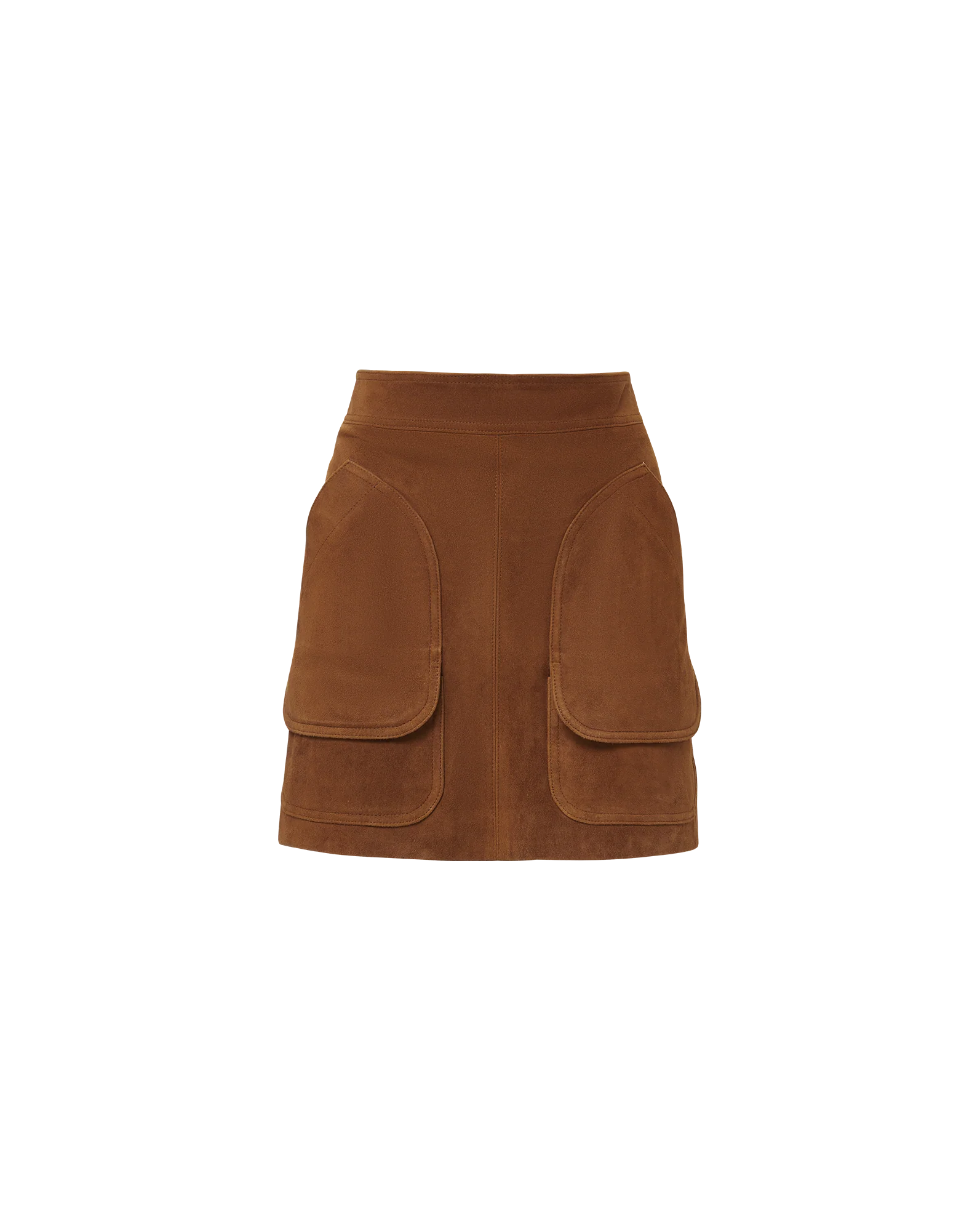 Veronica Beard - Norwood Suede Mini Skirt - Image 6