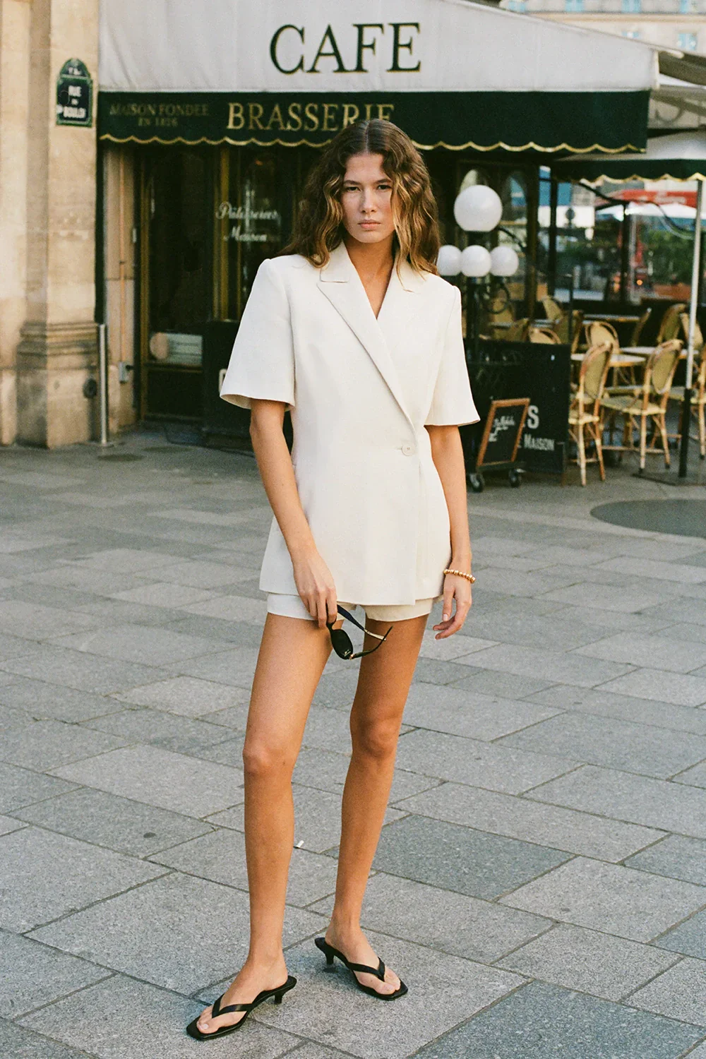Faithfull - Noto Mini Short Beige - Final Sale - Image 2