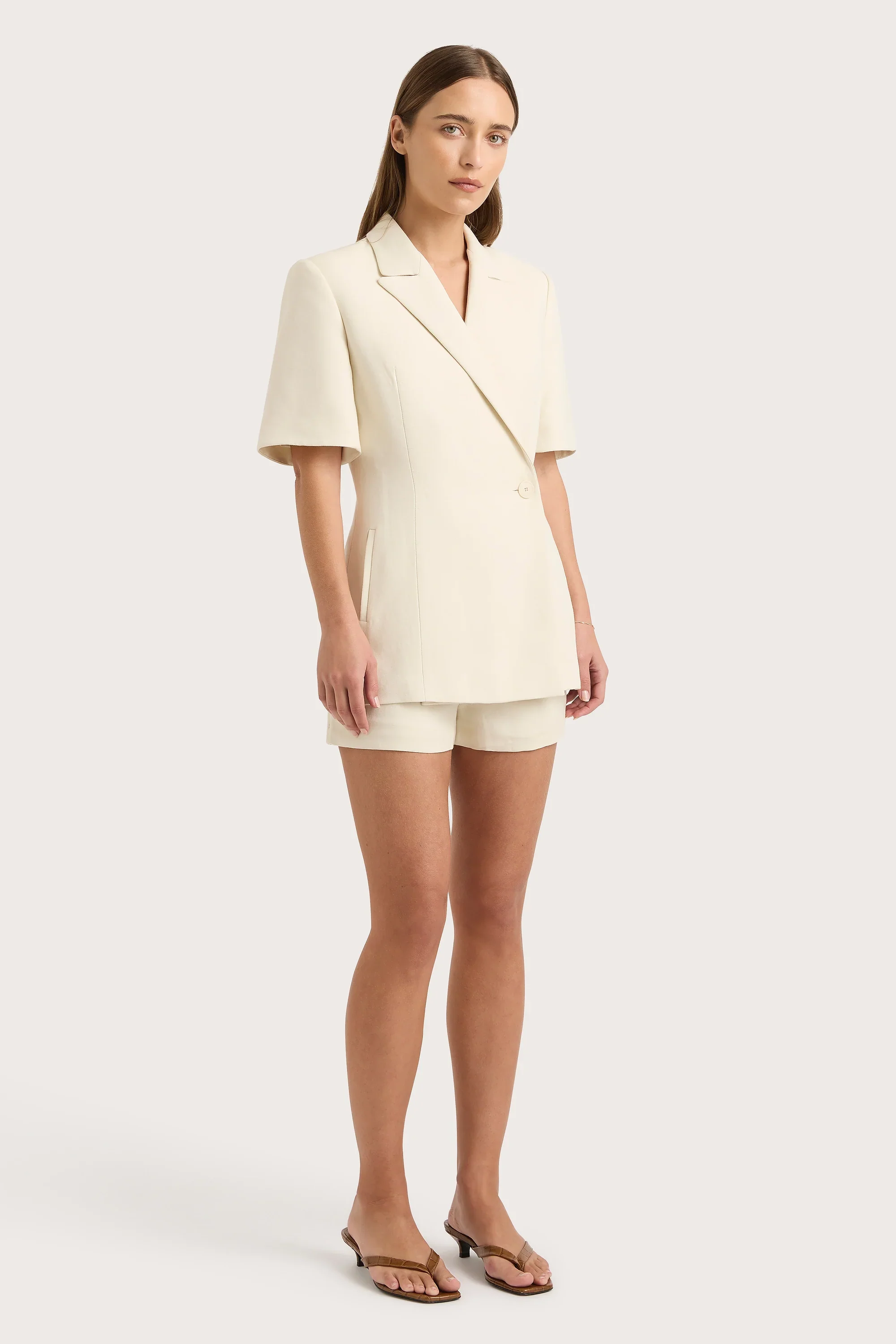 Faithfull - Noto Mini Short Beige - Final Sale - Image 4