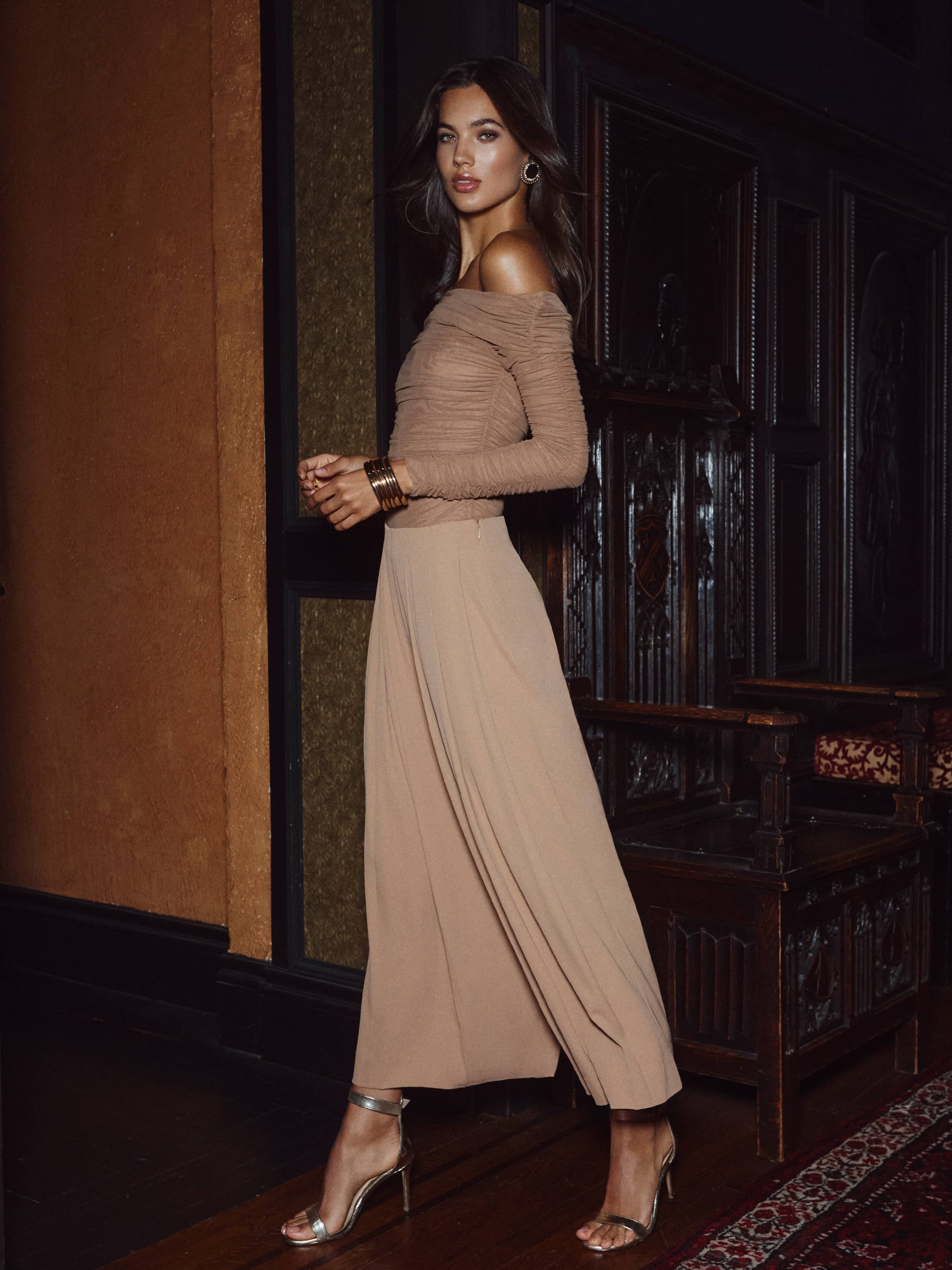 L'AGENCE - Novalynn Cropped Pleated Pant - Image 13