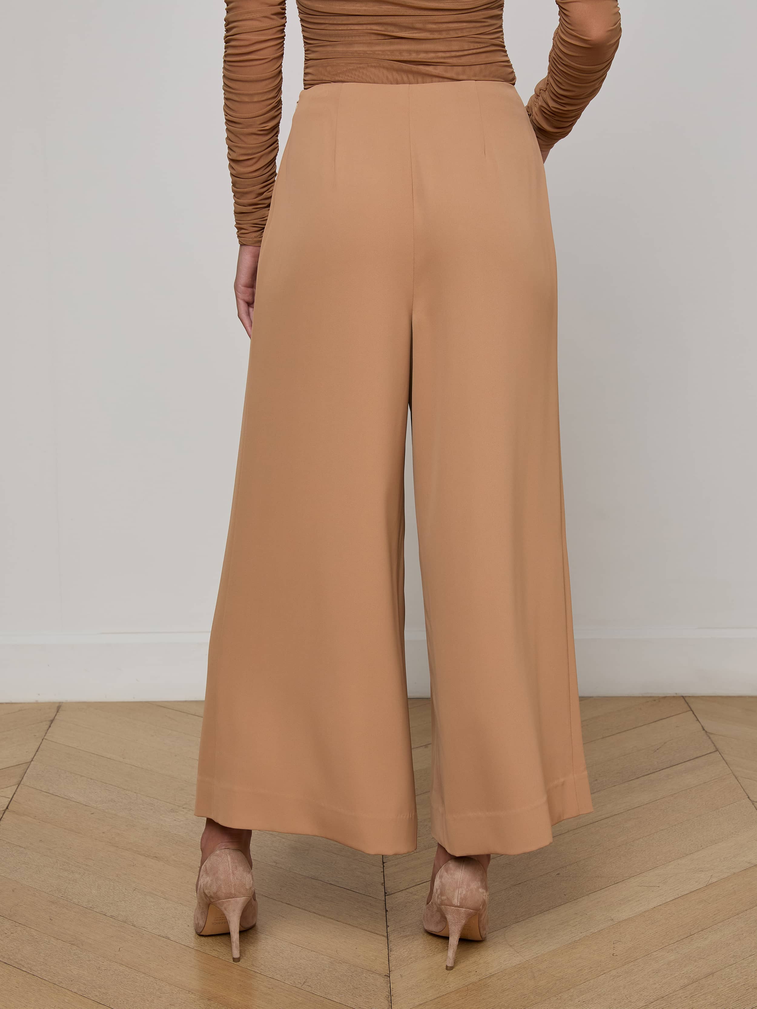 L'AGENCE - Novalynn Cropped Pleated Pant - Image 4