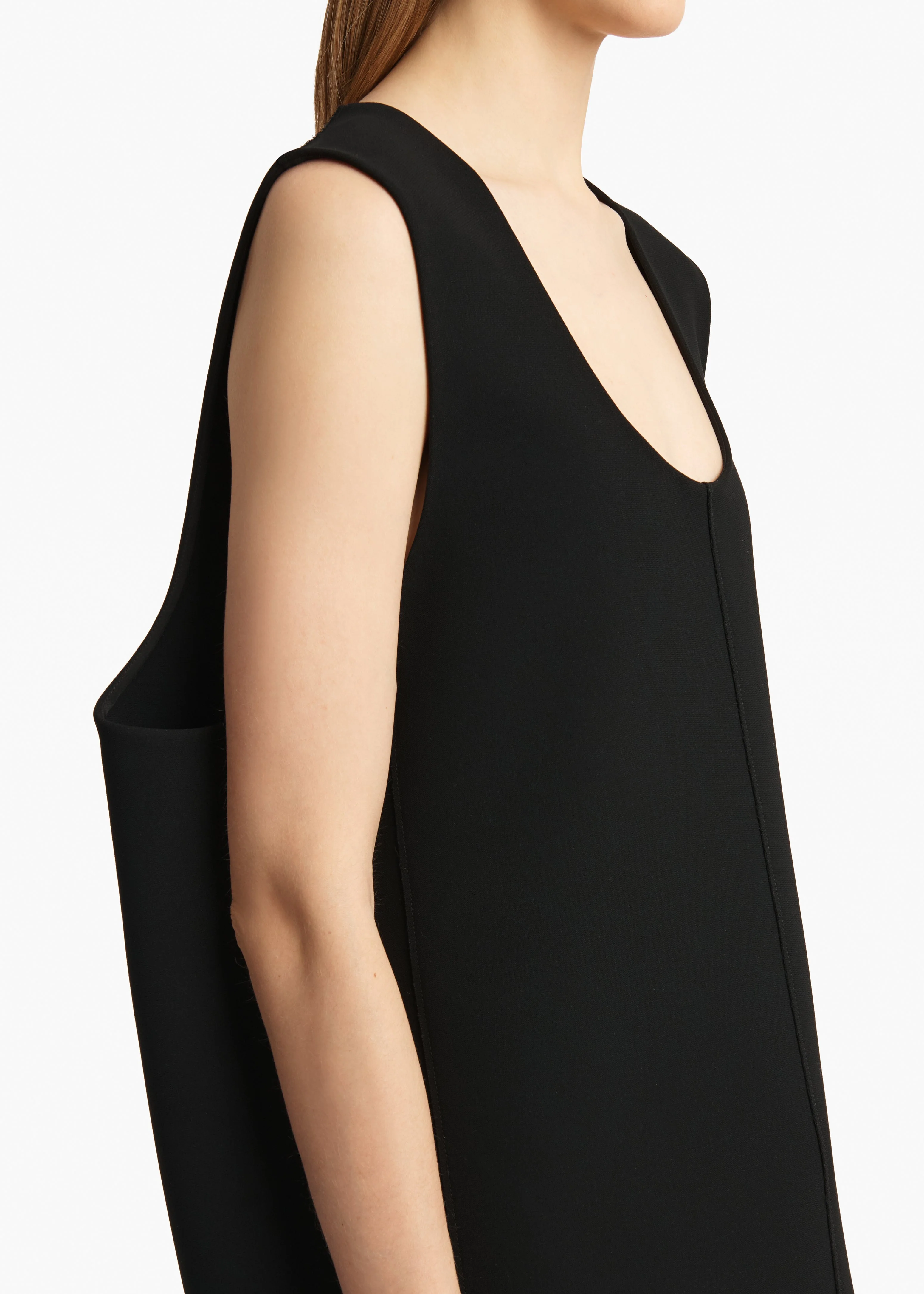 Khaite - Nyona Dress in Black - Image 12