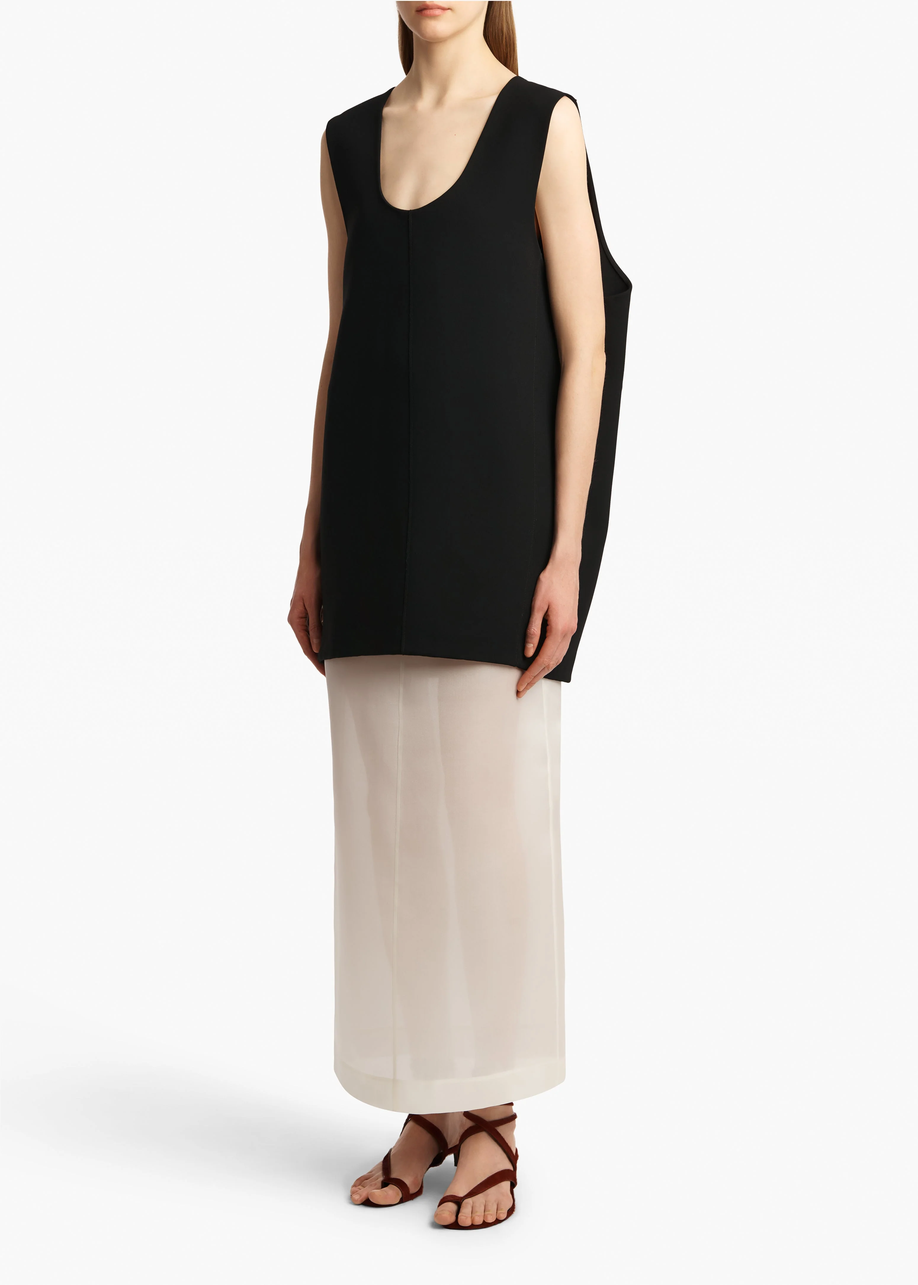 Khaite - Nyona Dress in Black - Image 9