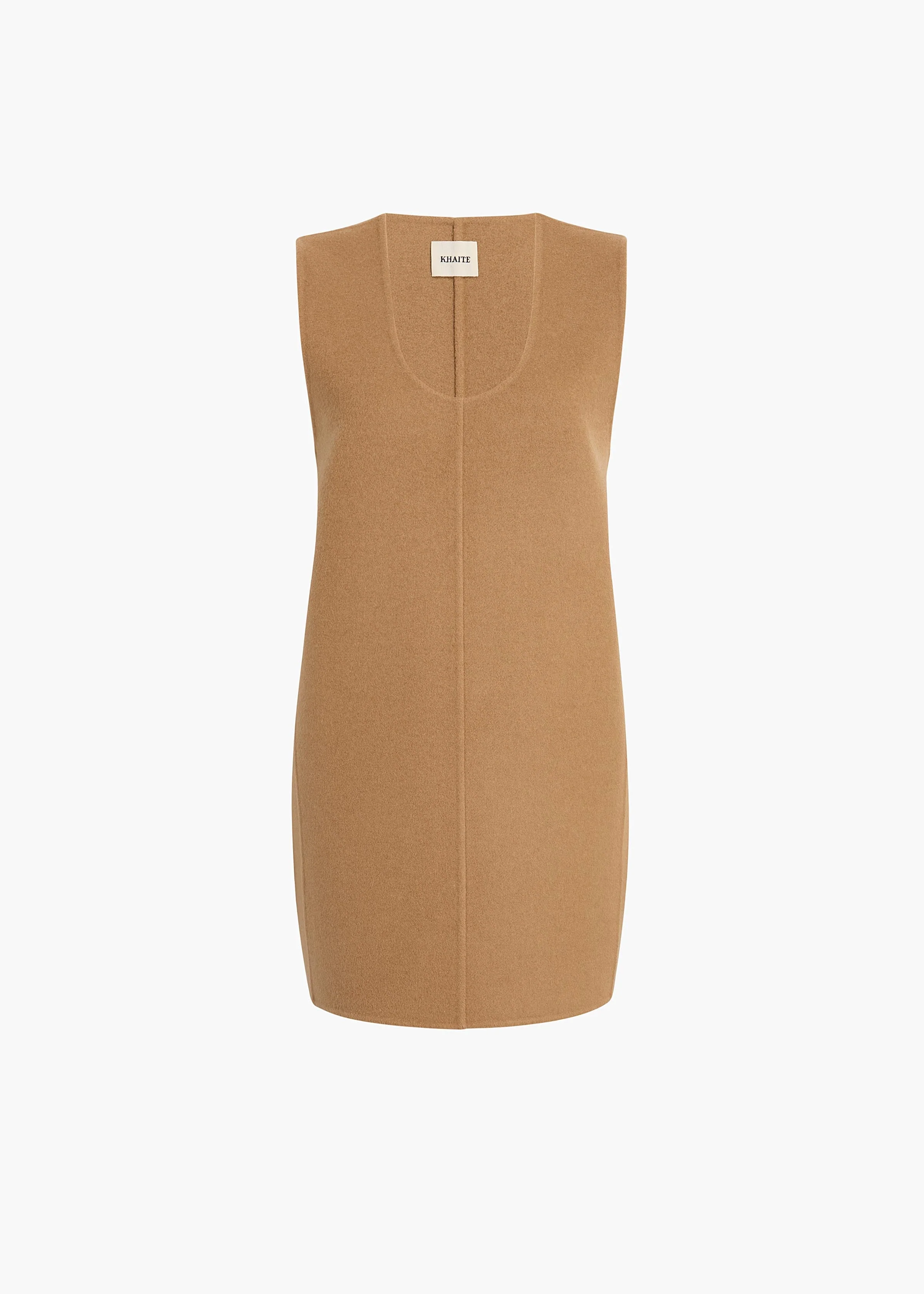 Khaite - Nyona Dress in Camel