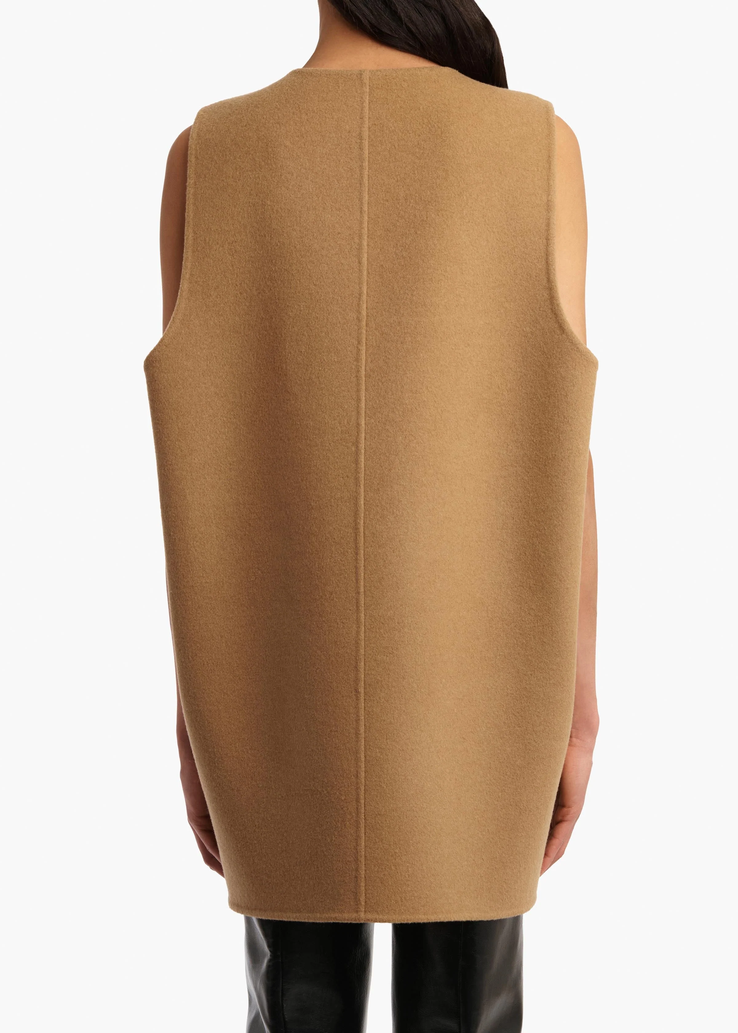 Khaite - Nyona Dress in Camel - Image 13
