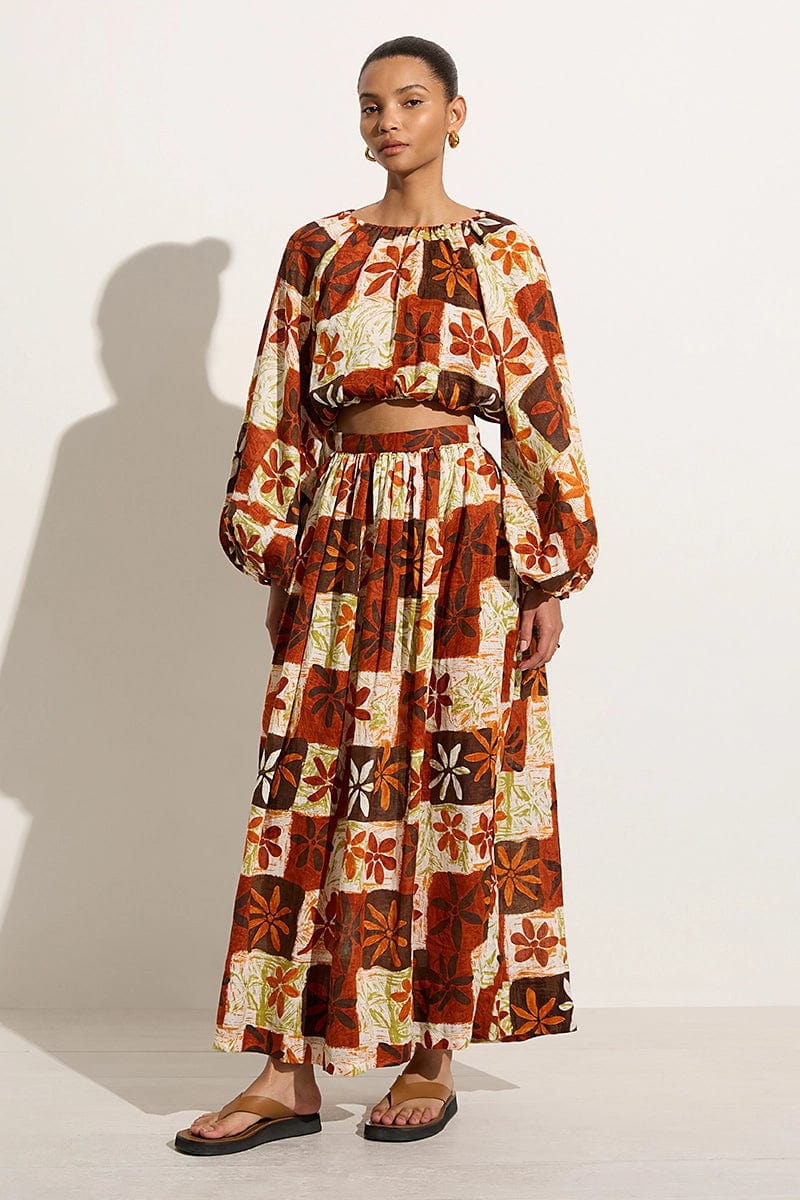 Faithfull - Oliveira Skirt Tobago Floral - Final Sale