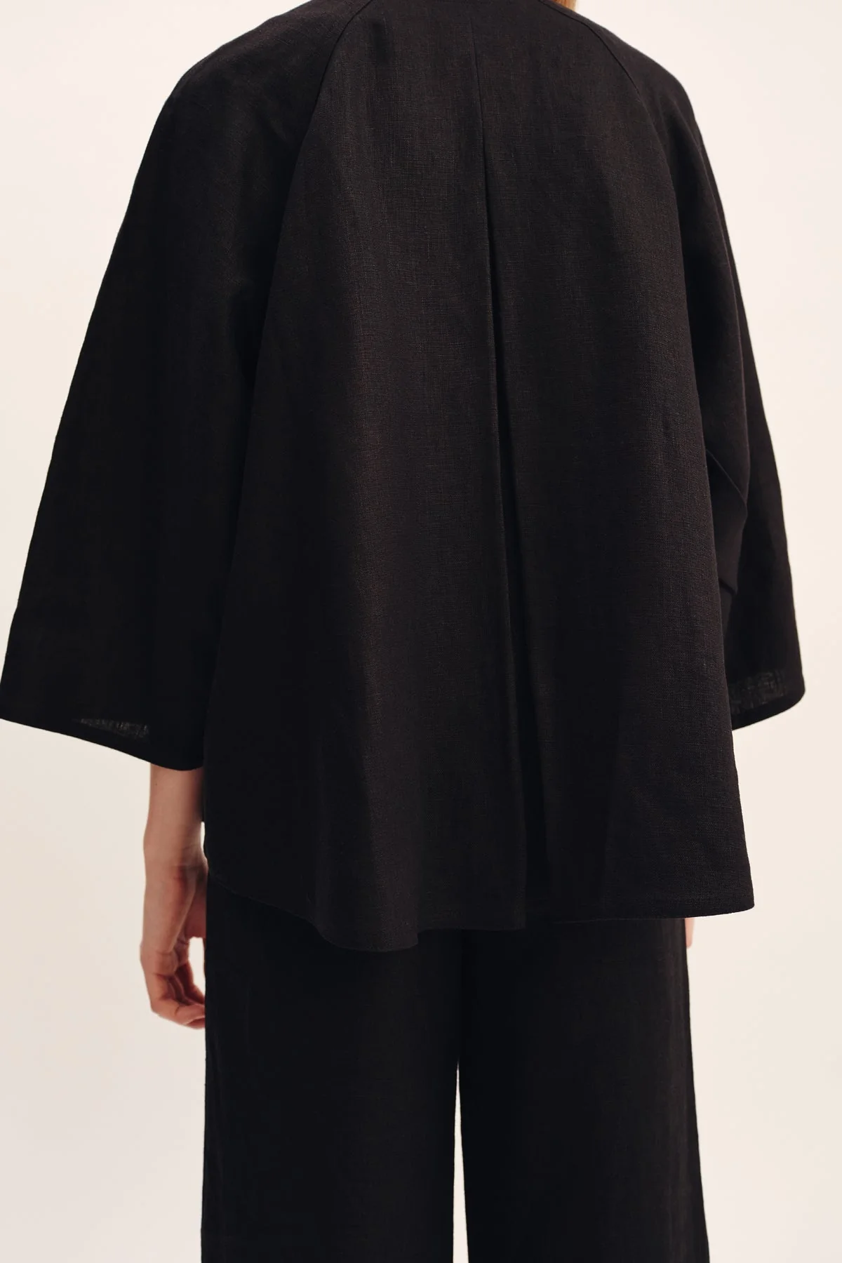 Posse - OLIVIA BLOUSE - BLACK - Image 5