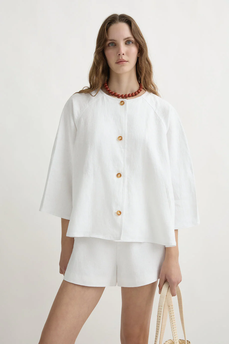 Posse - OLIVIA BLOUSE - IVORY - Image 10