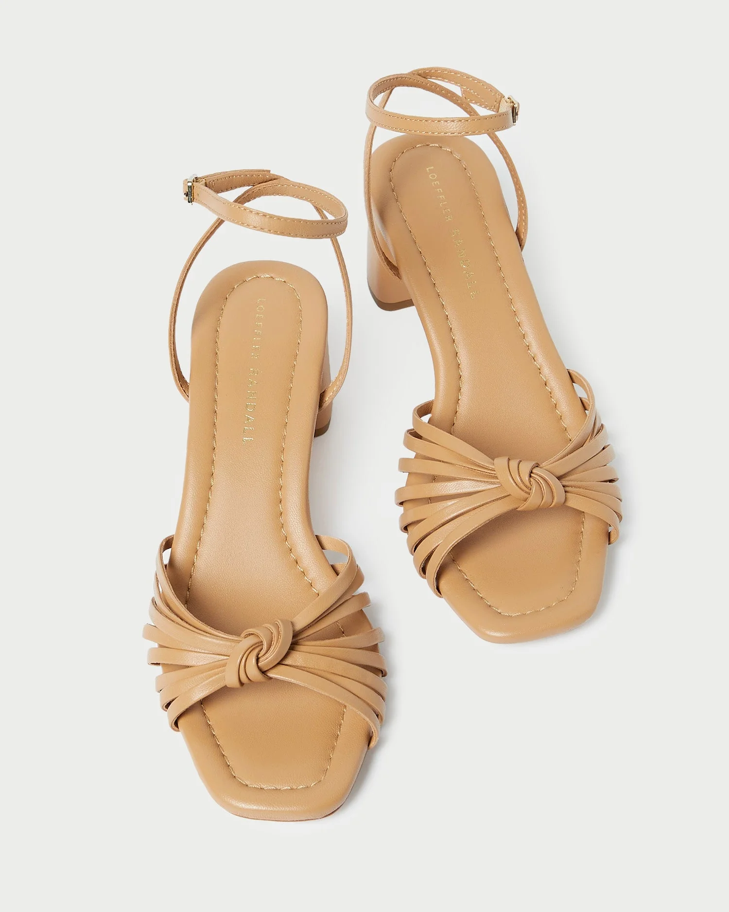 Loeffler Randall - Olivia Dune Knot Mid - Heel Sandal - Image 5