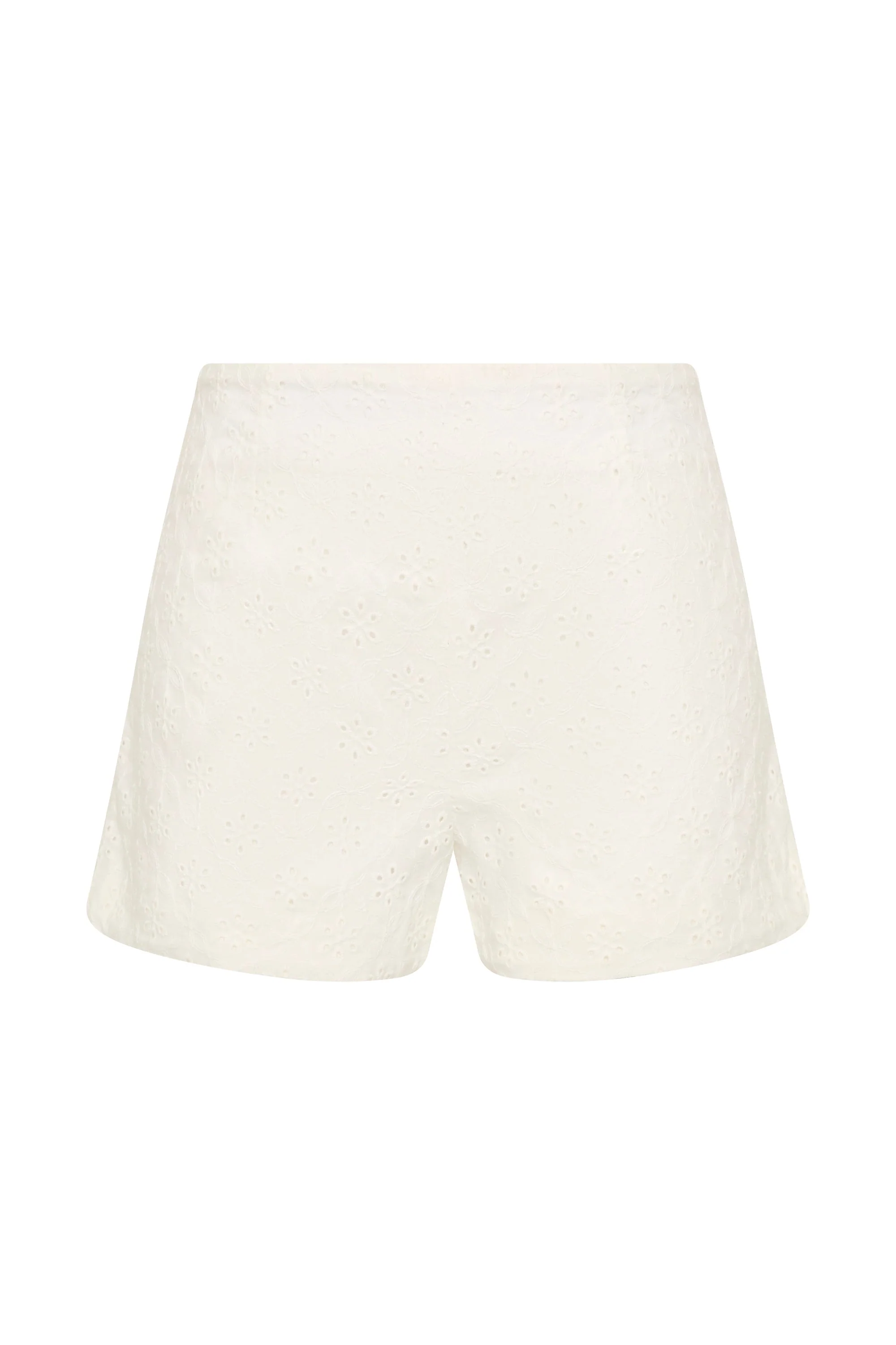 Faithfull - Olivia Short Valentina Broderie White - Image 6