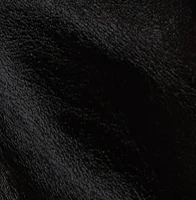 Khaite - Ona Ankle Boot in Black Glazed Leather - Image 7