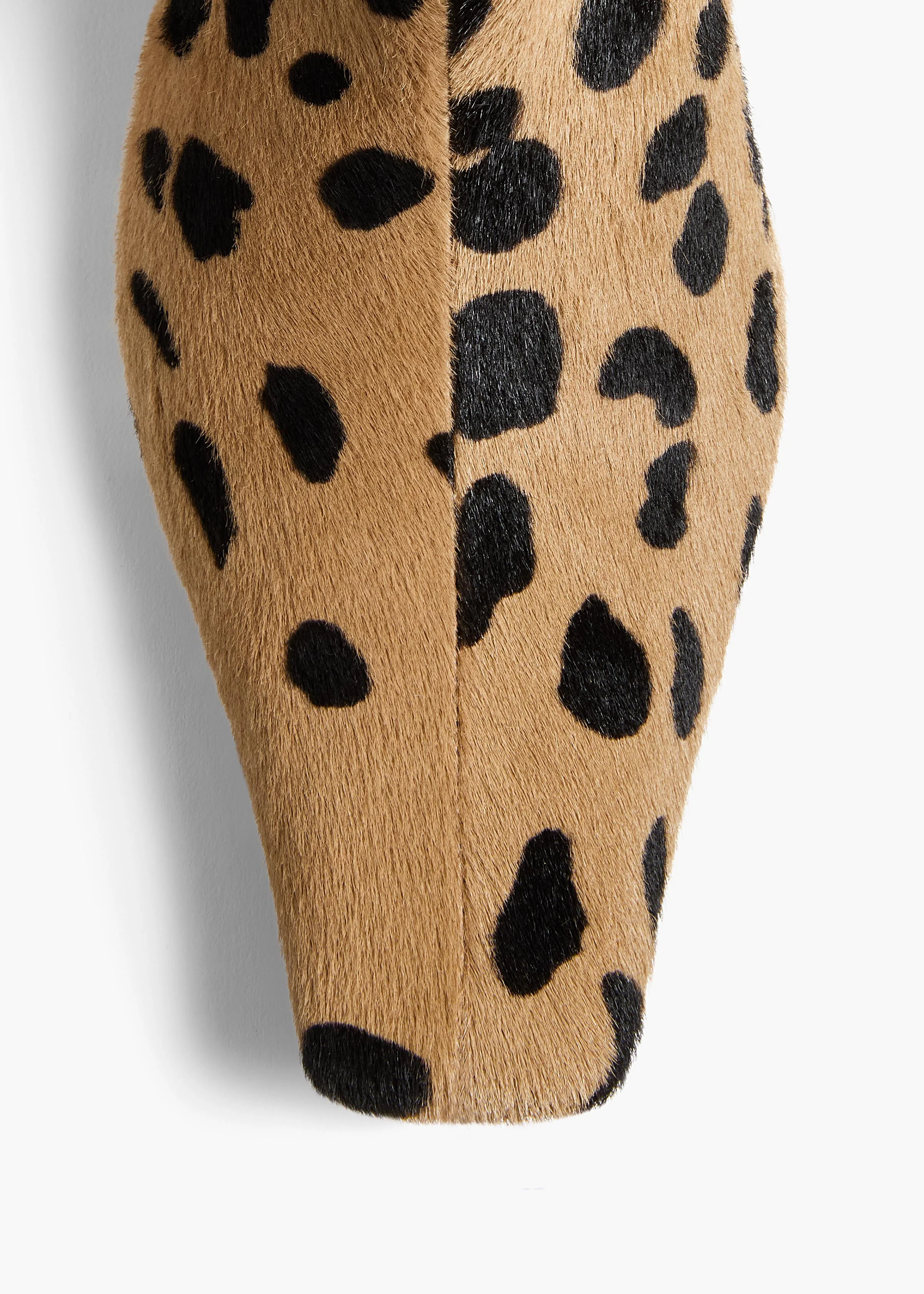 Khaite - Ona Knee - High Boot in Hyena Print Haircalf - Image 3
