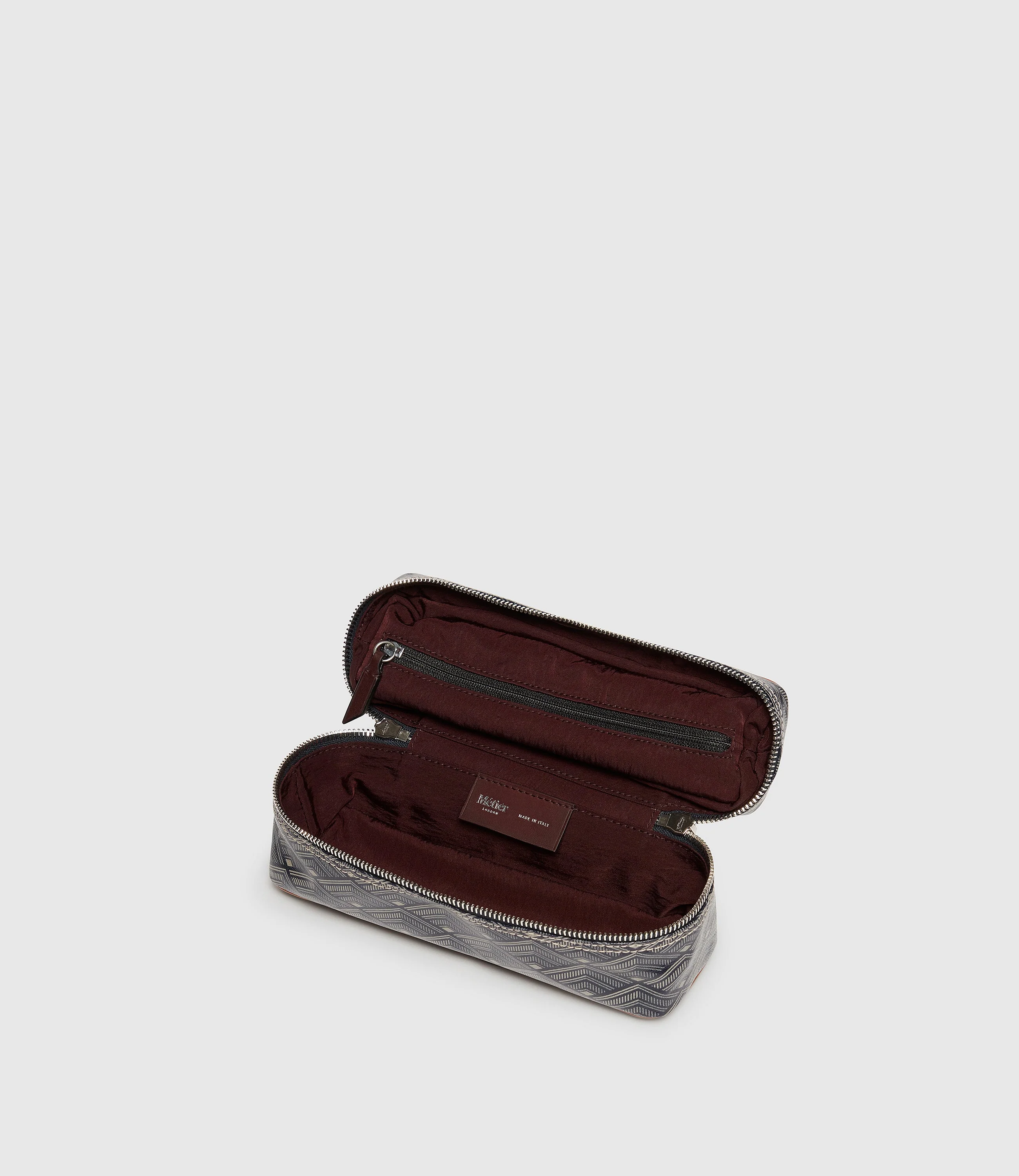 Metier - One Day Toiletry Bag Signature Canvas Navy - Image 3