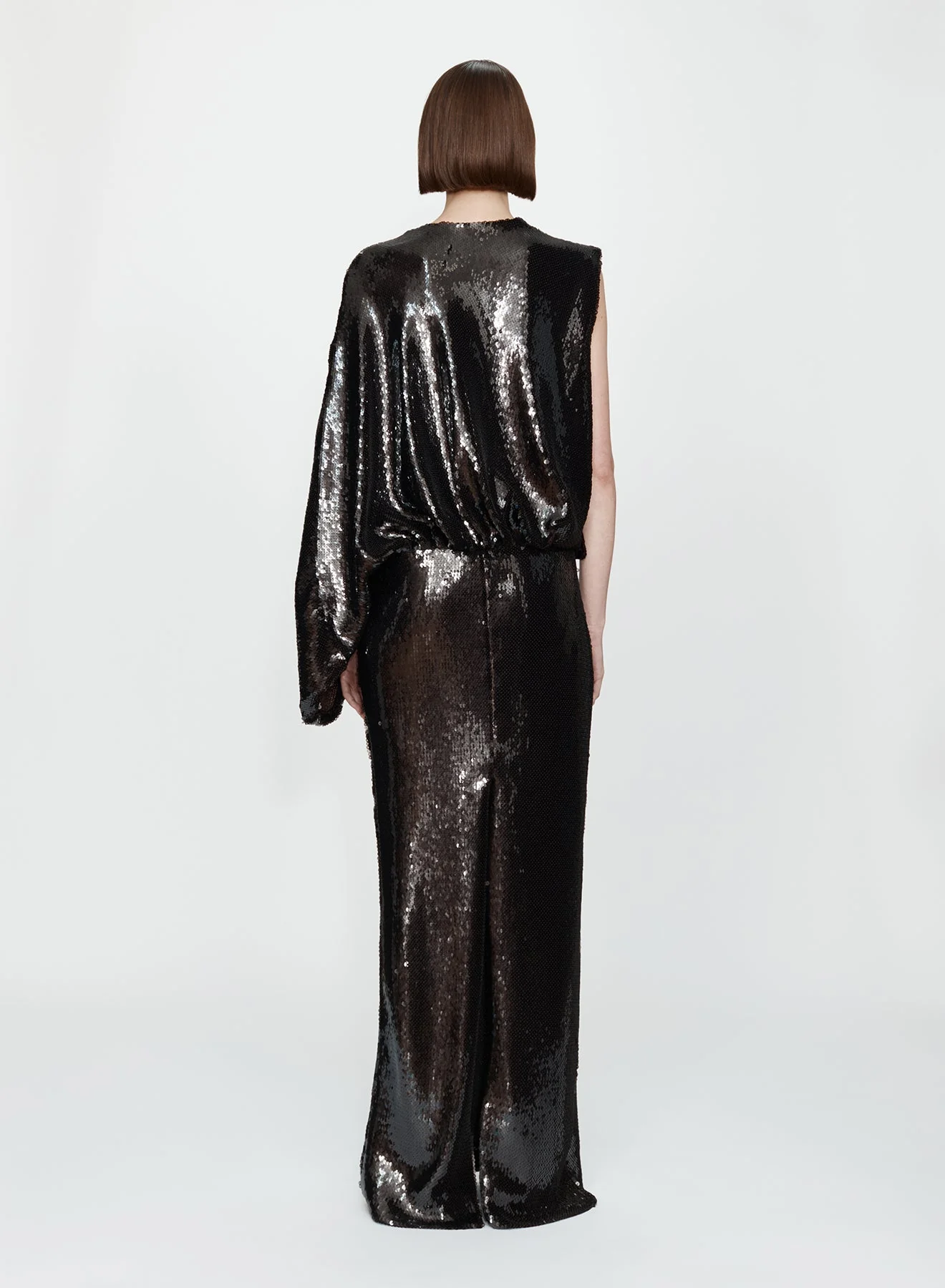 Christopher Esber - Opaline Sequin Swaddled Gown - Image 5
