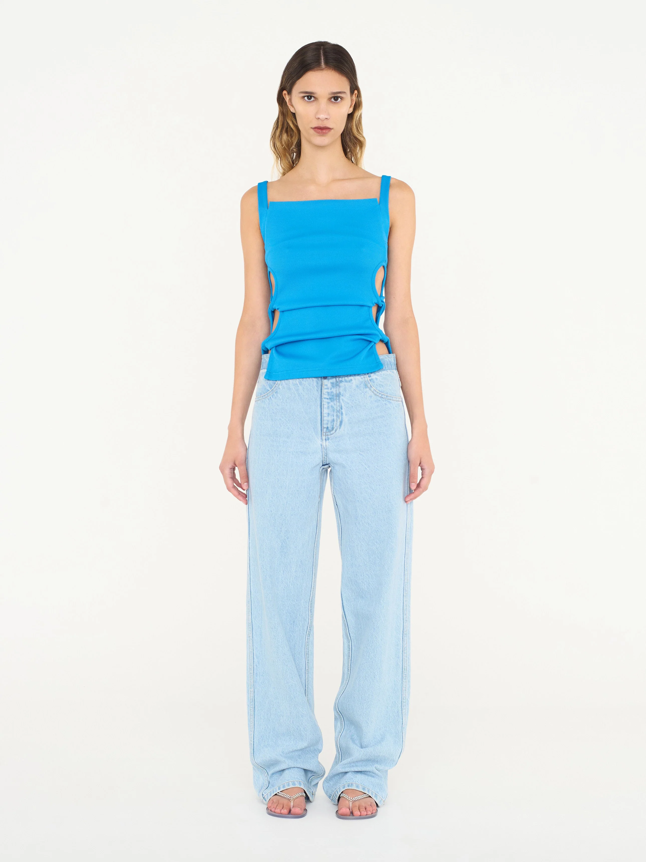 Christopher Esber - Open Twist Apron Tank - Image 3