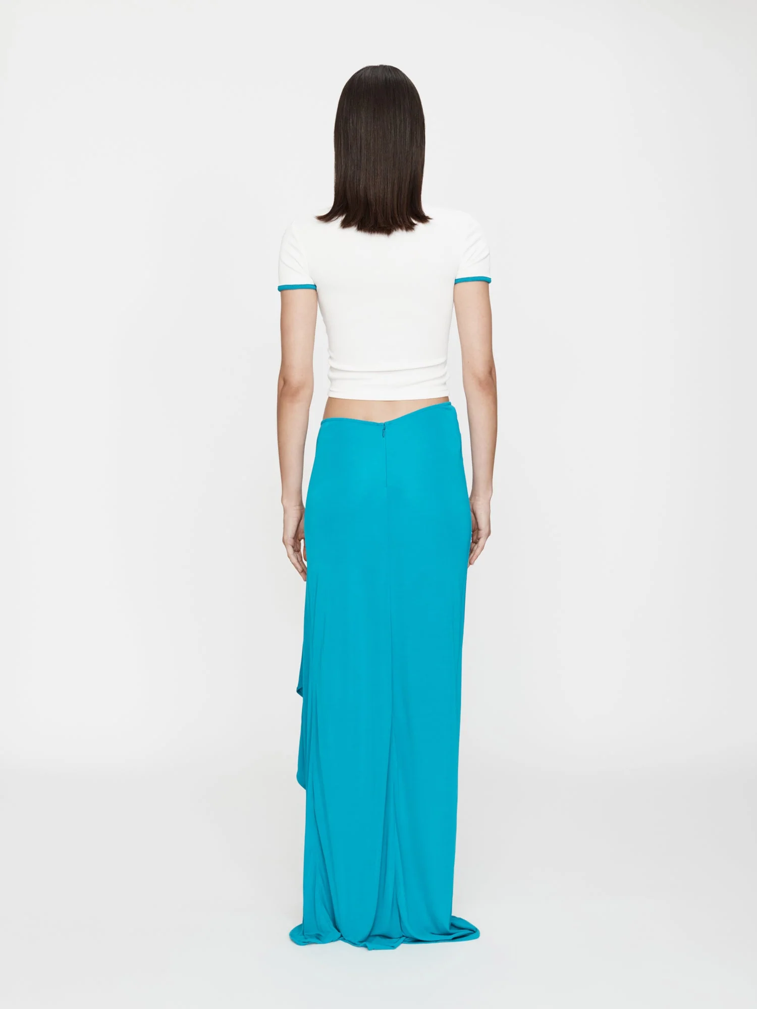 Christopher Esber - Open Twist Contrast Bind Tee - Image 4