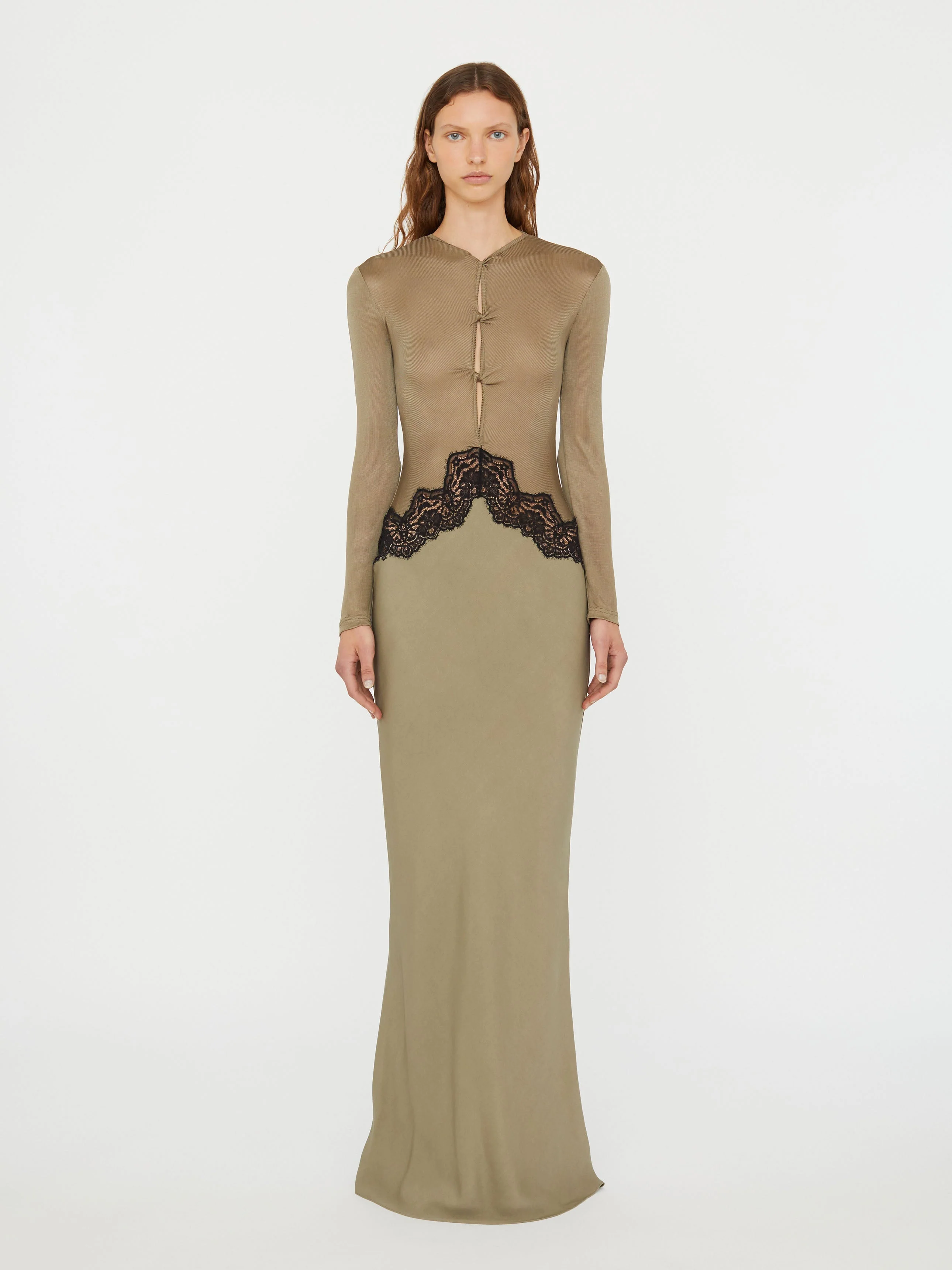 Christopher Esber - Open Twist Verner Lace Dress