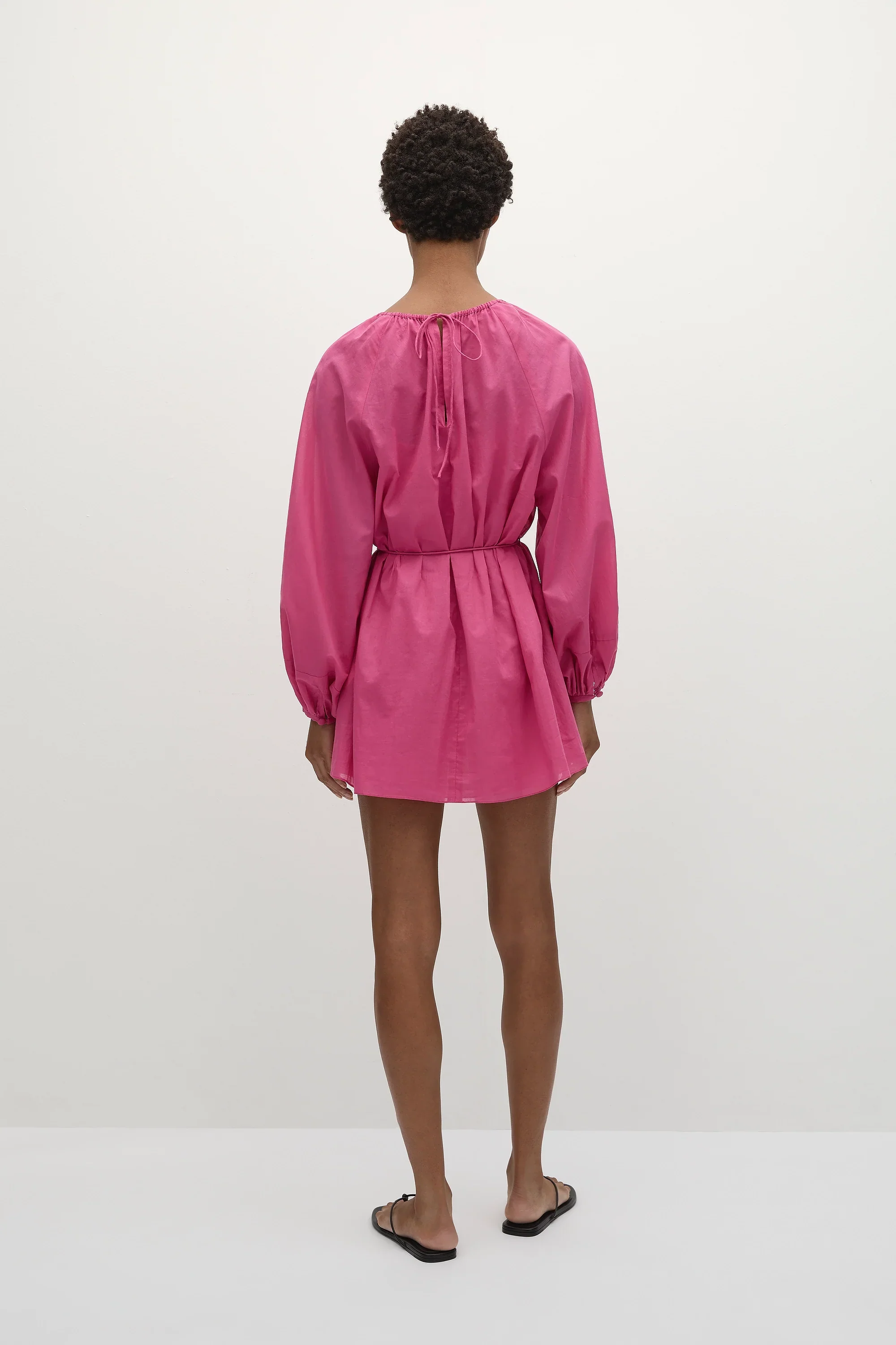 Faithfull - Orion Mini Dress Cerise - Final Sale - Image 4