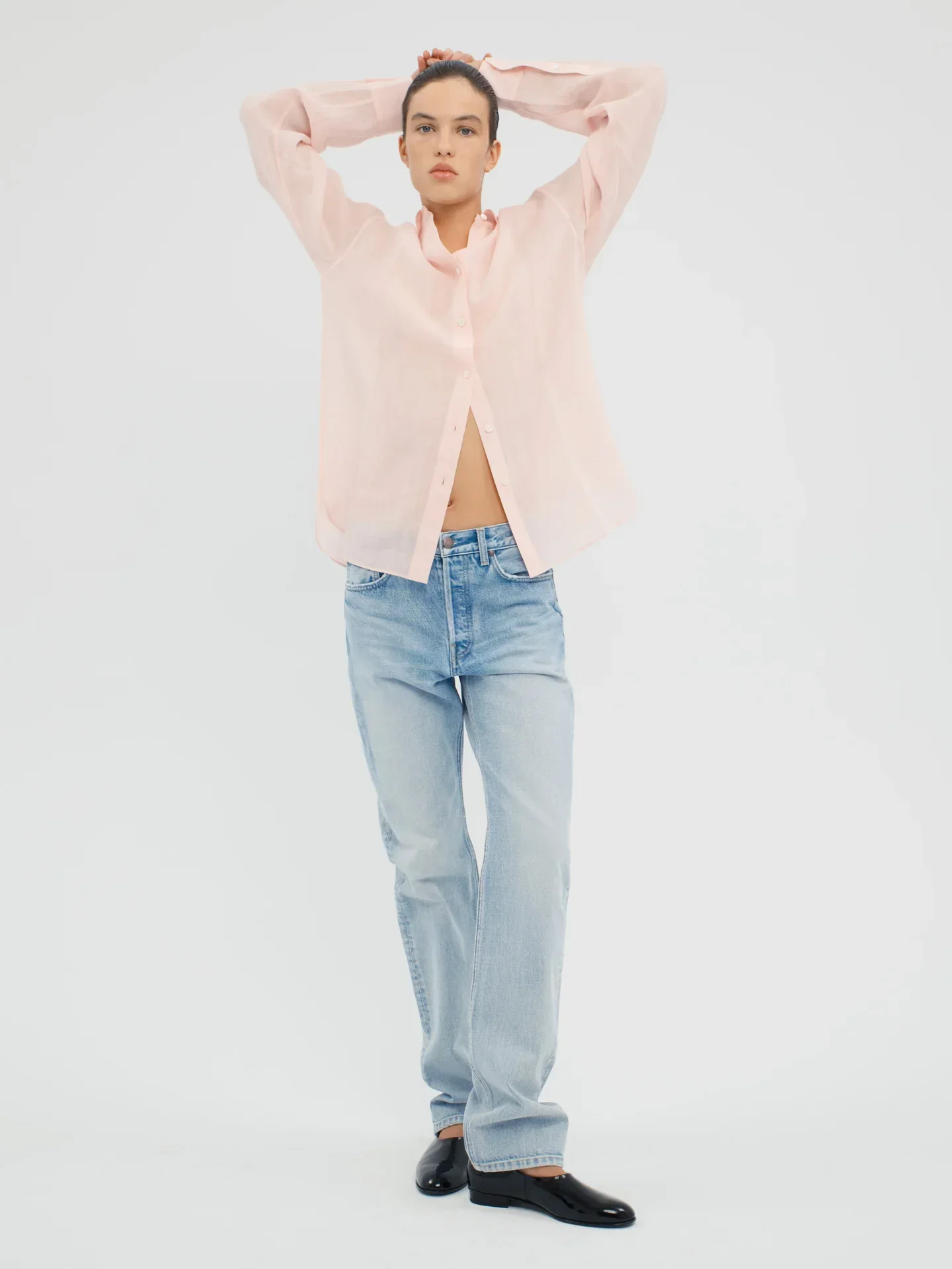 Aflalo - Orwell Jean in Rigid Denim - Image 12