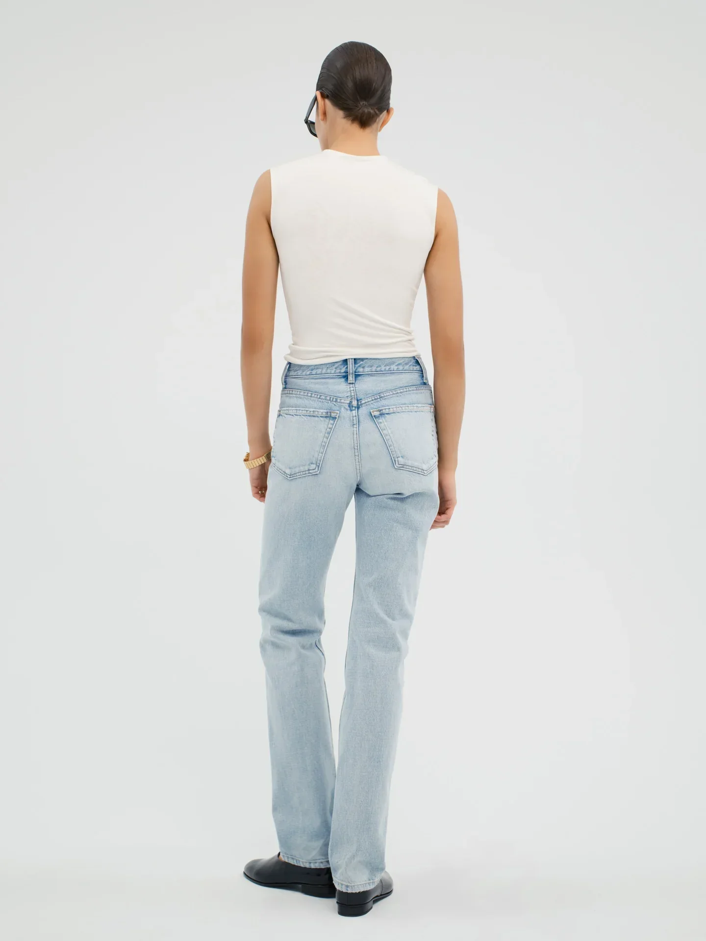 Aflalo - Orwell Jean in Rigid Denim - Image 4
