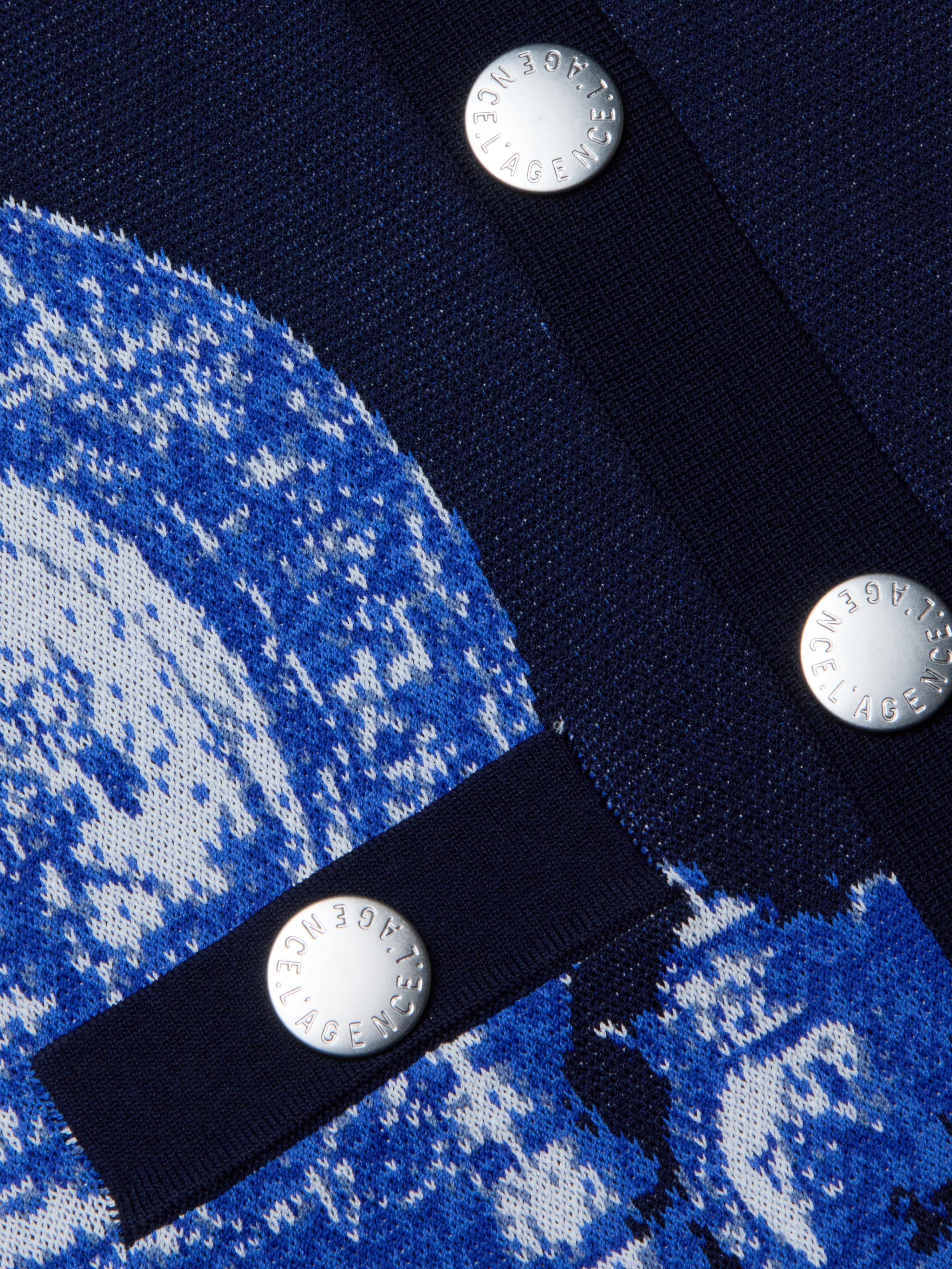 L'AGENCE - Osiris Jacquard Cardigan - Image 5