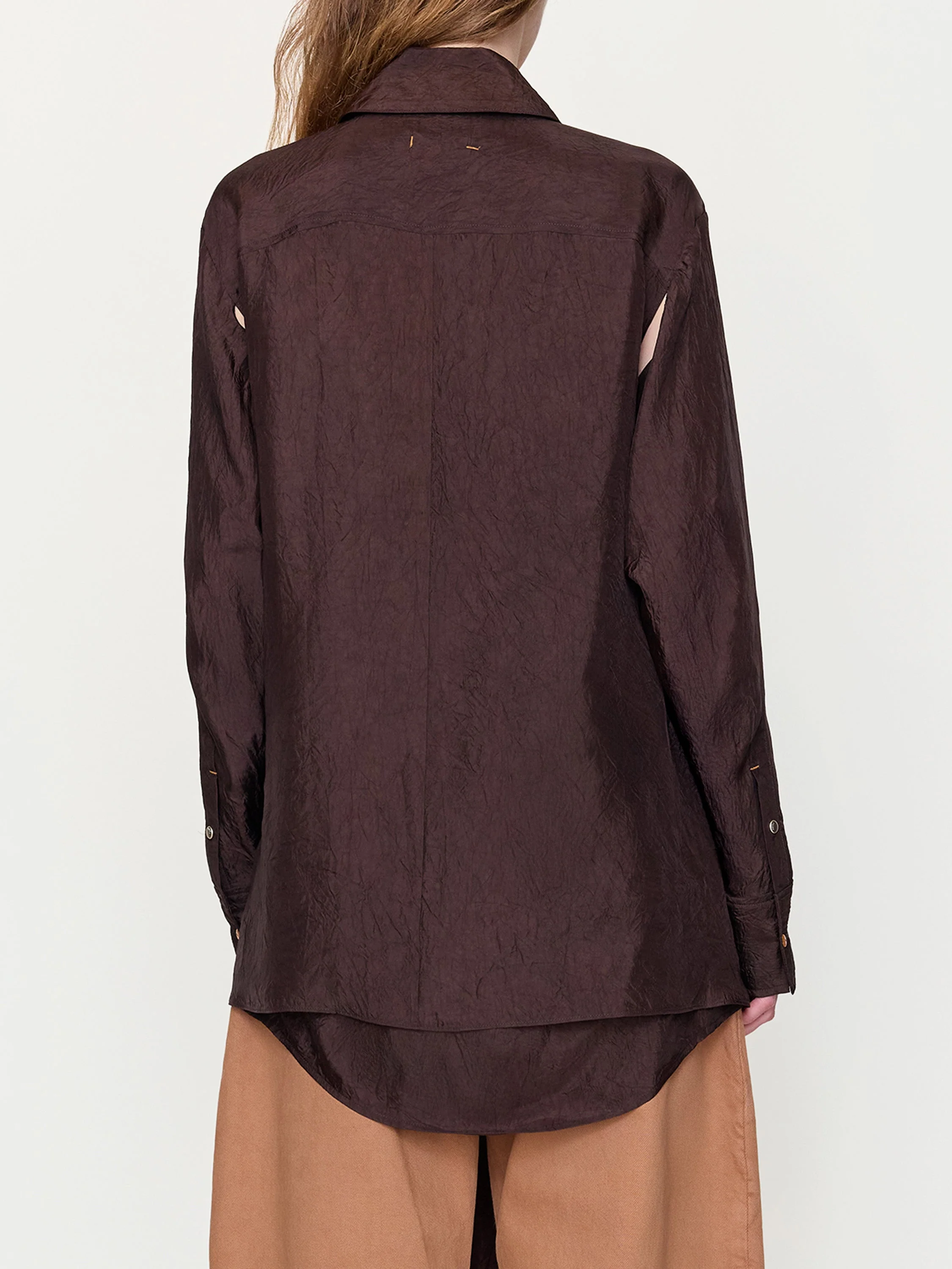 OSSOU - Arroyo Shirt in Cedar - Image 4