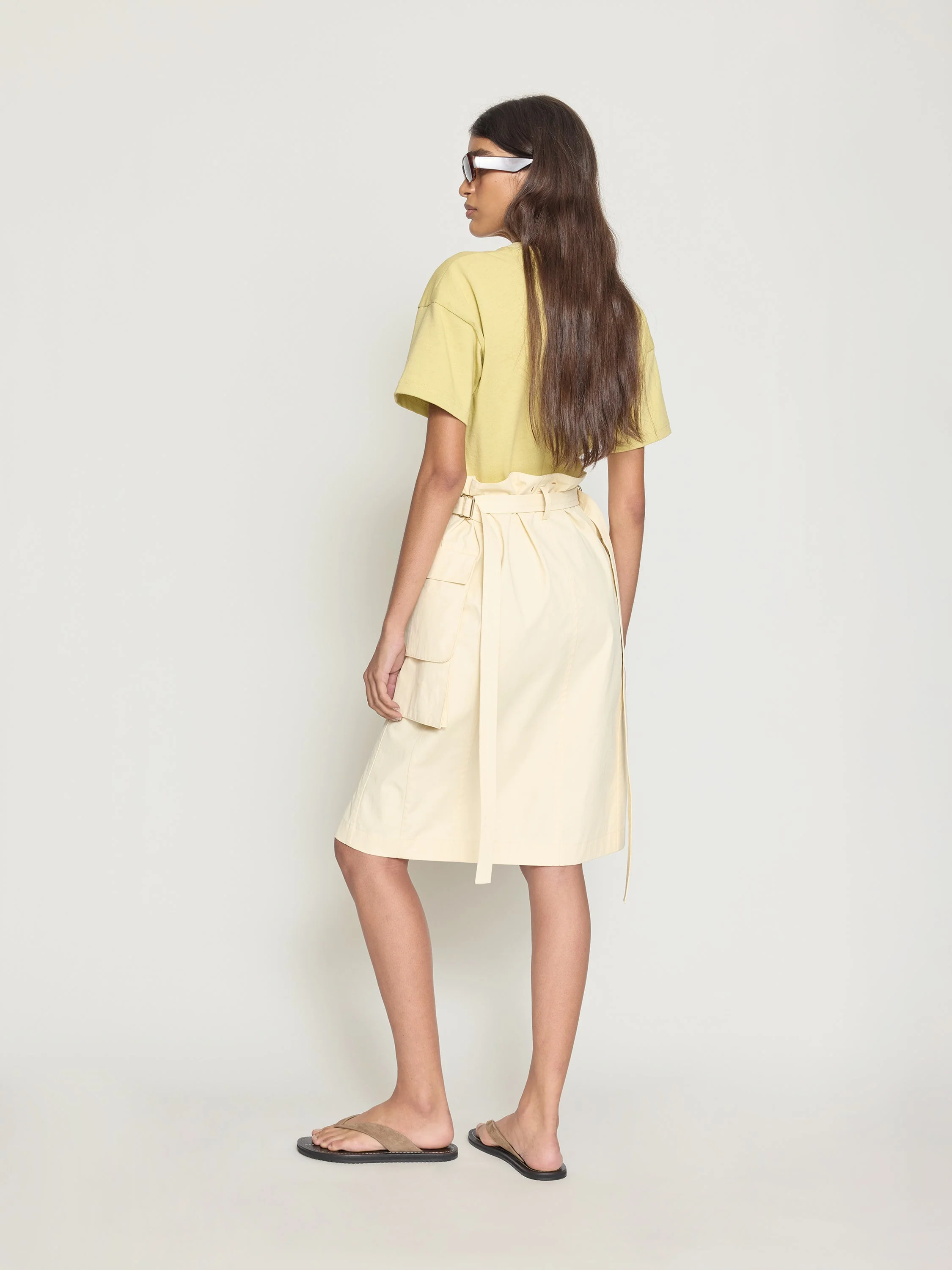 OSSOU - Glen Skirt in Butter - Image 3