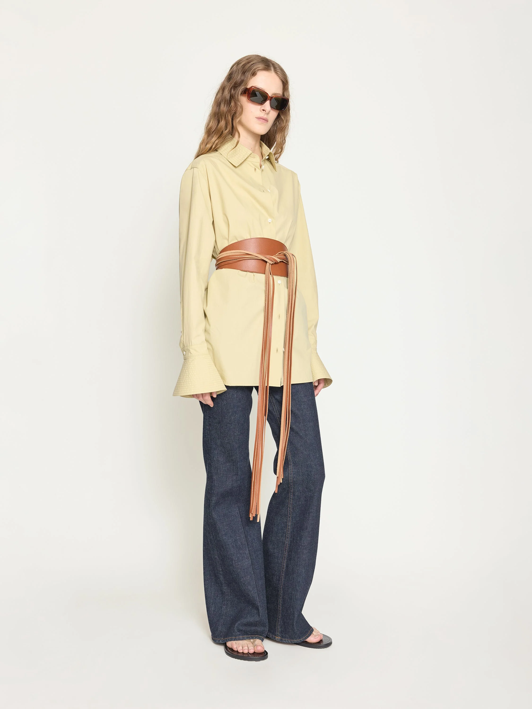 OSSOU - Haze Shirt in Sage