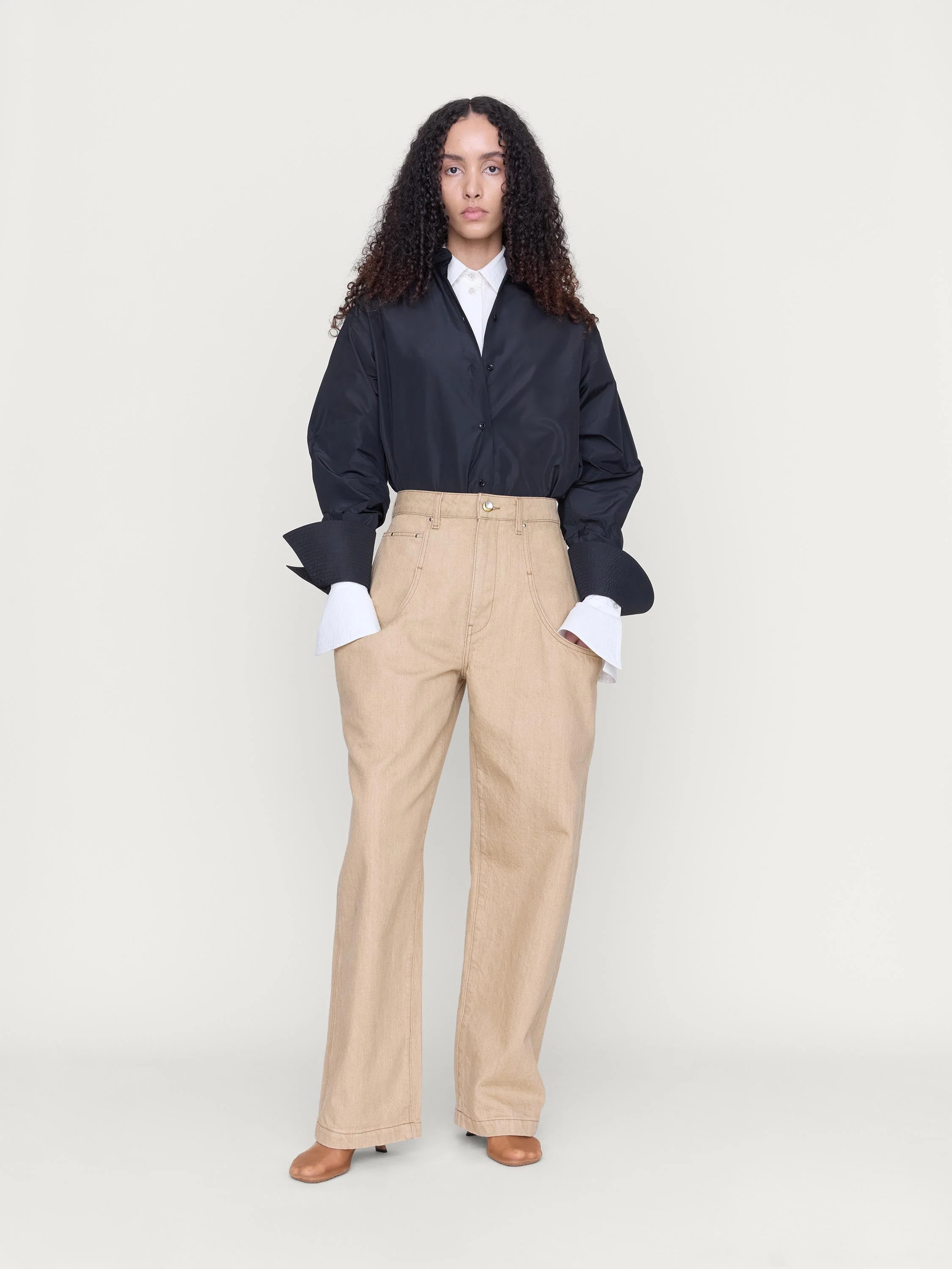 OSSOU - Lariat Jean in Clay Wash