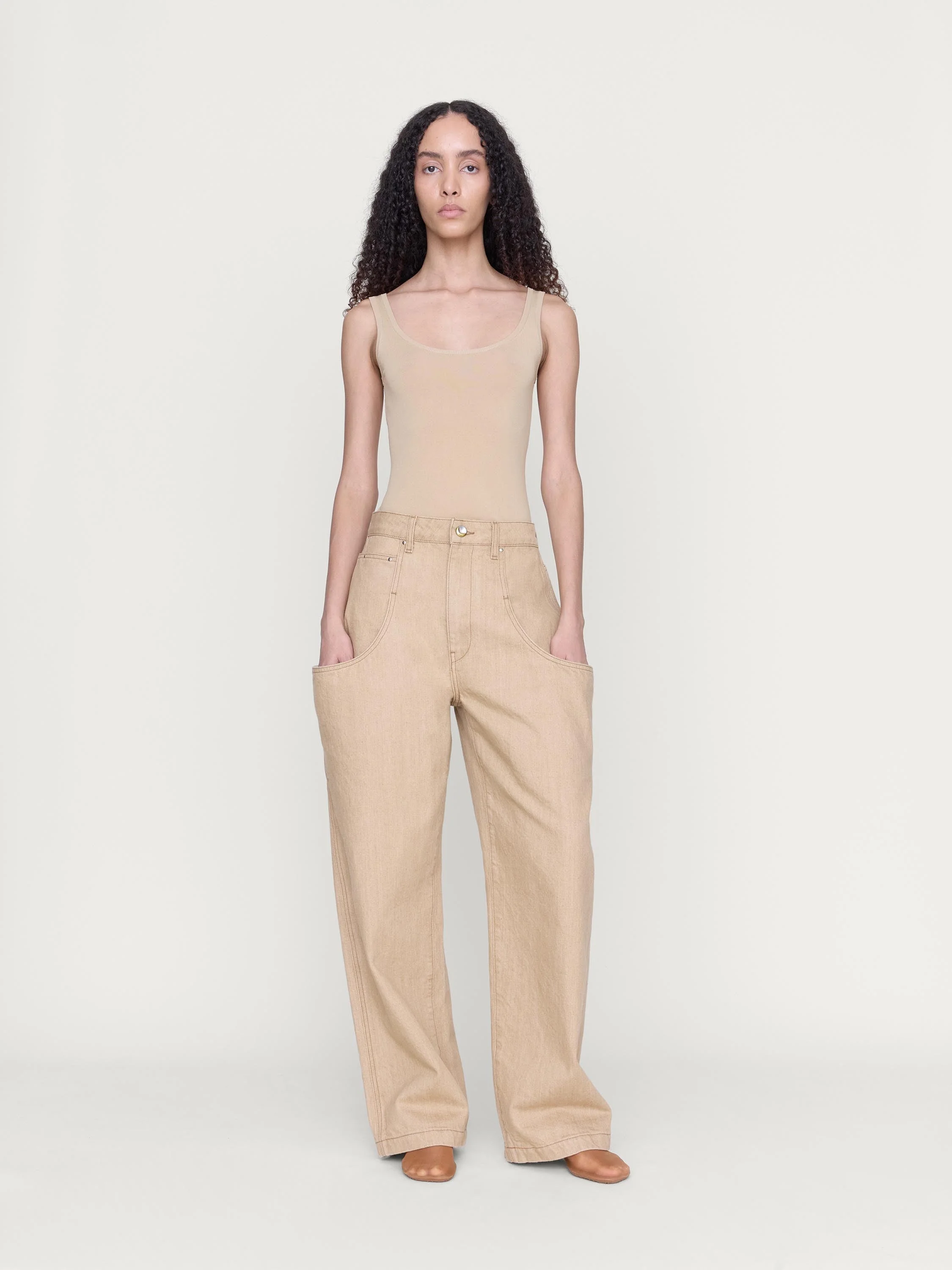 OSSOU - Lariat Jean in Clay Wash - Image 4