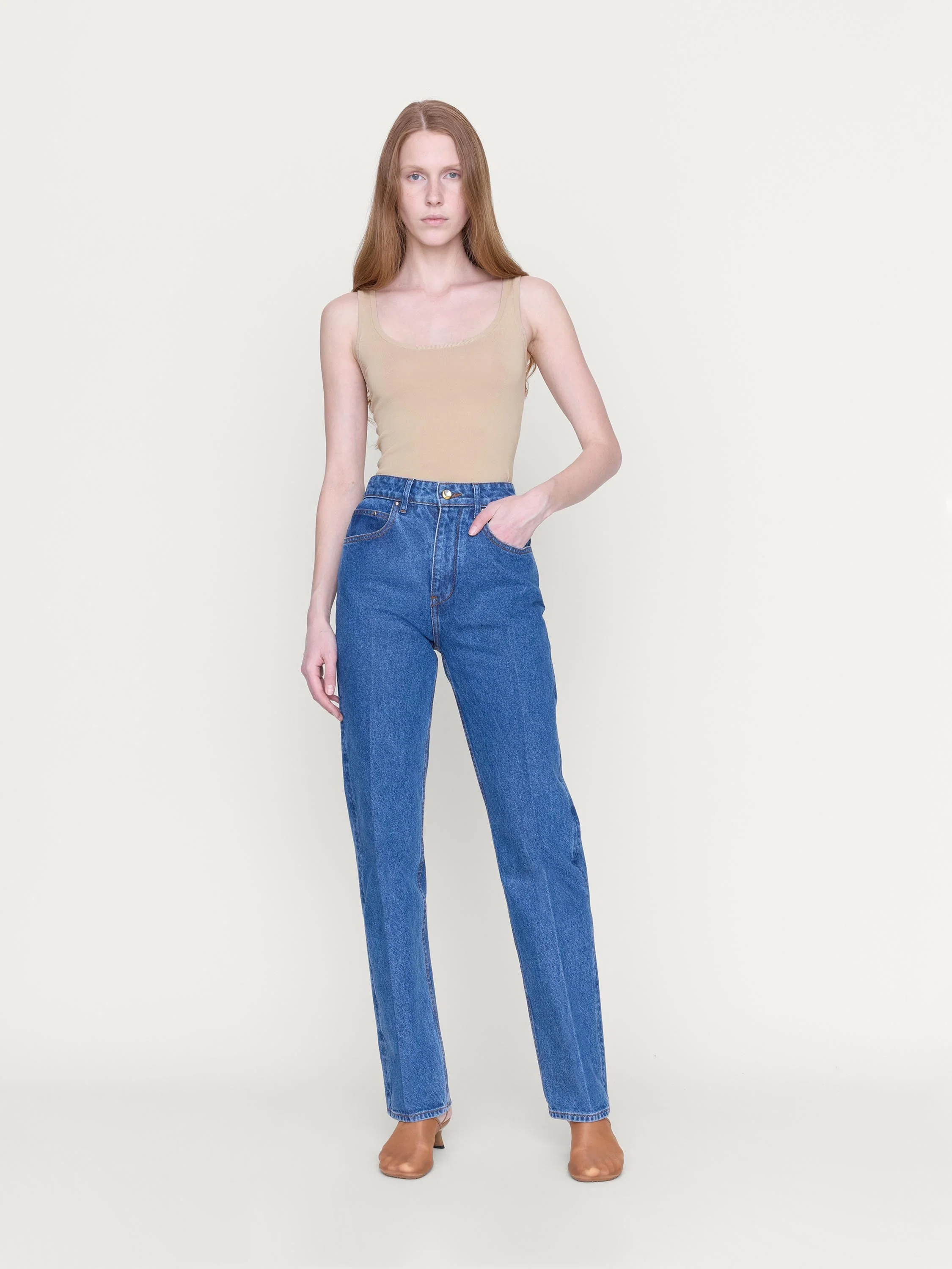 OSSOU - Noon Jean in Horizon Wash