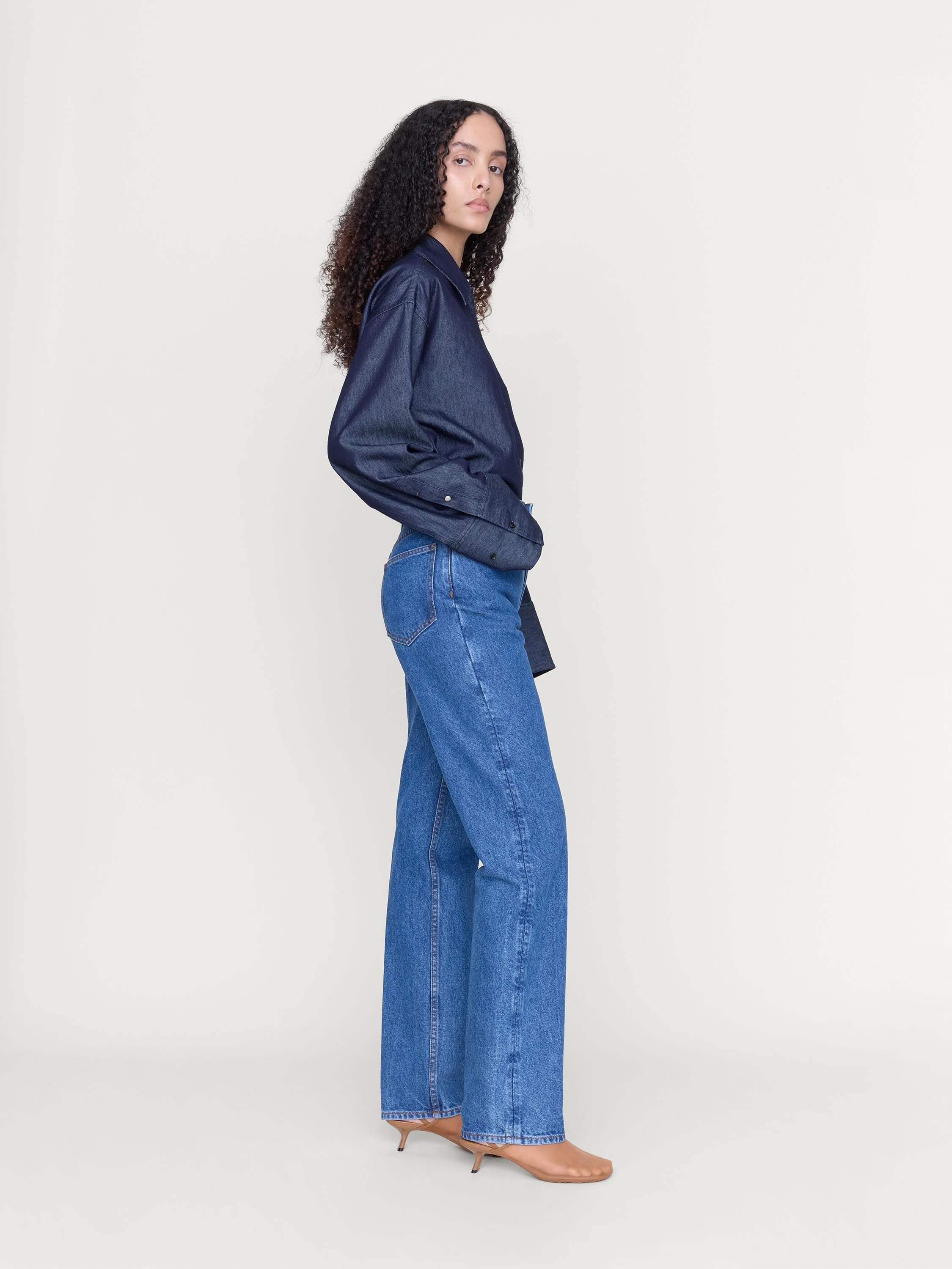 OSSOU - Noon Jean in Horizon Wash - Image 5