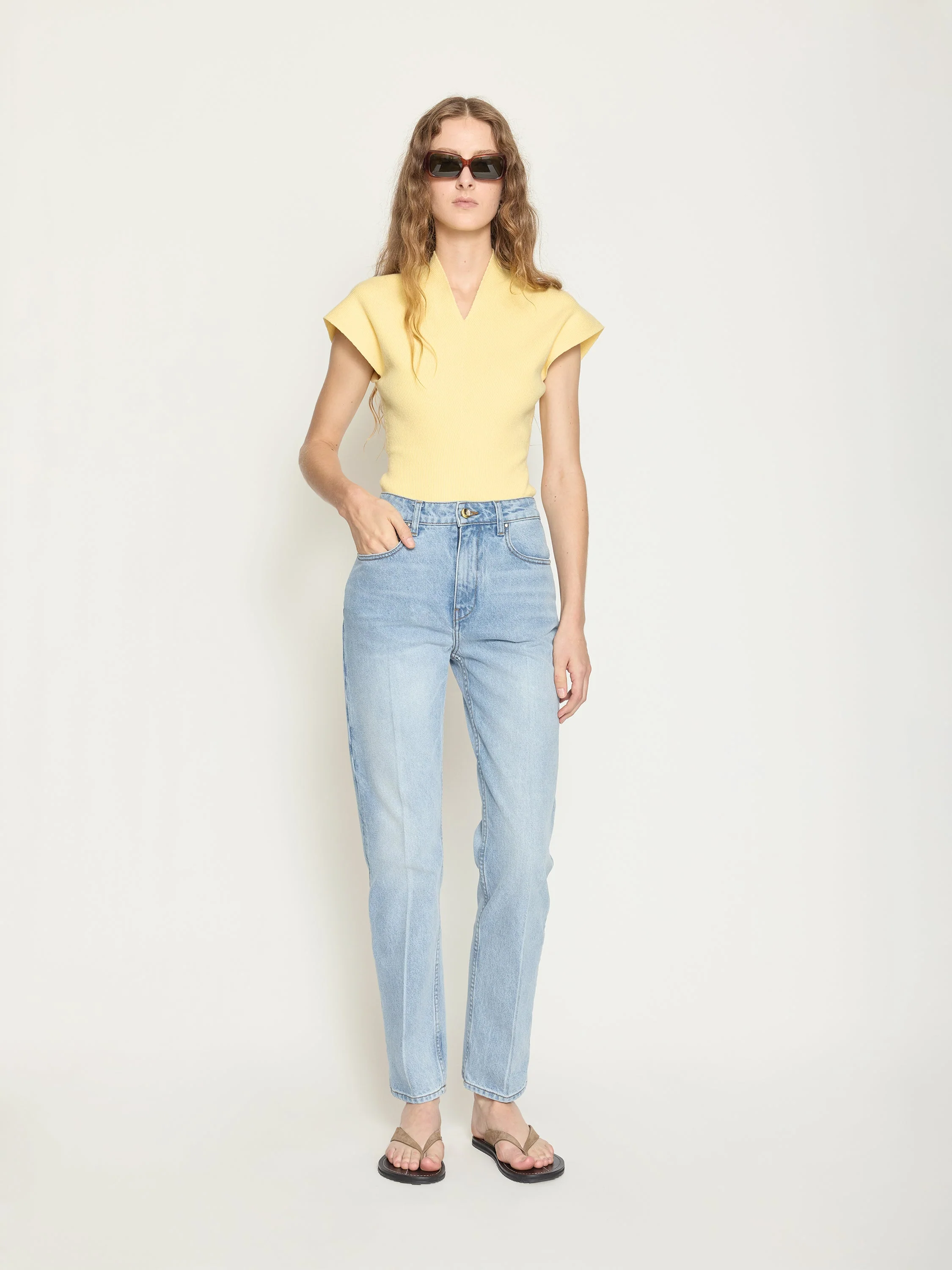 OSSOU - Noon Jean in Salt Wash