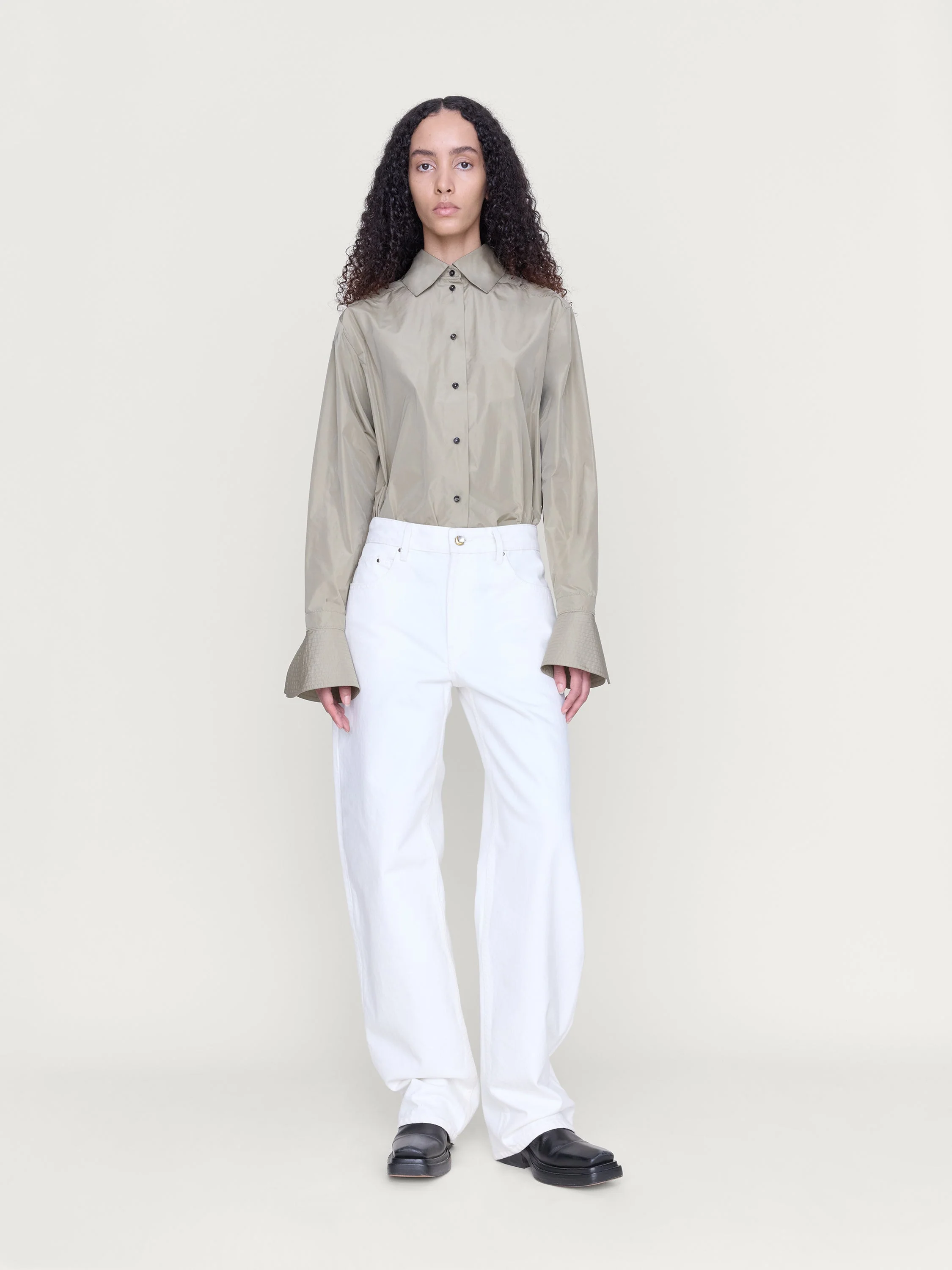 OSSOU - Rider Jean in Milk Wash