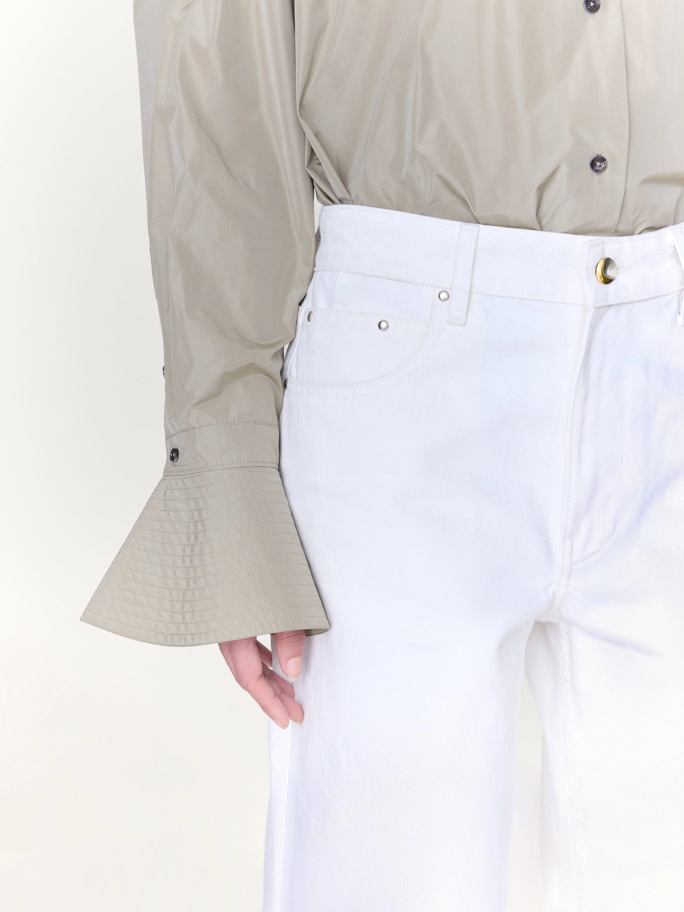 OSSOU - Rider Jean in Milk Wash - Image 2
