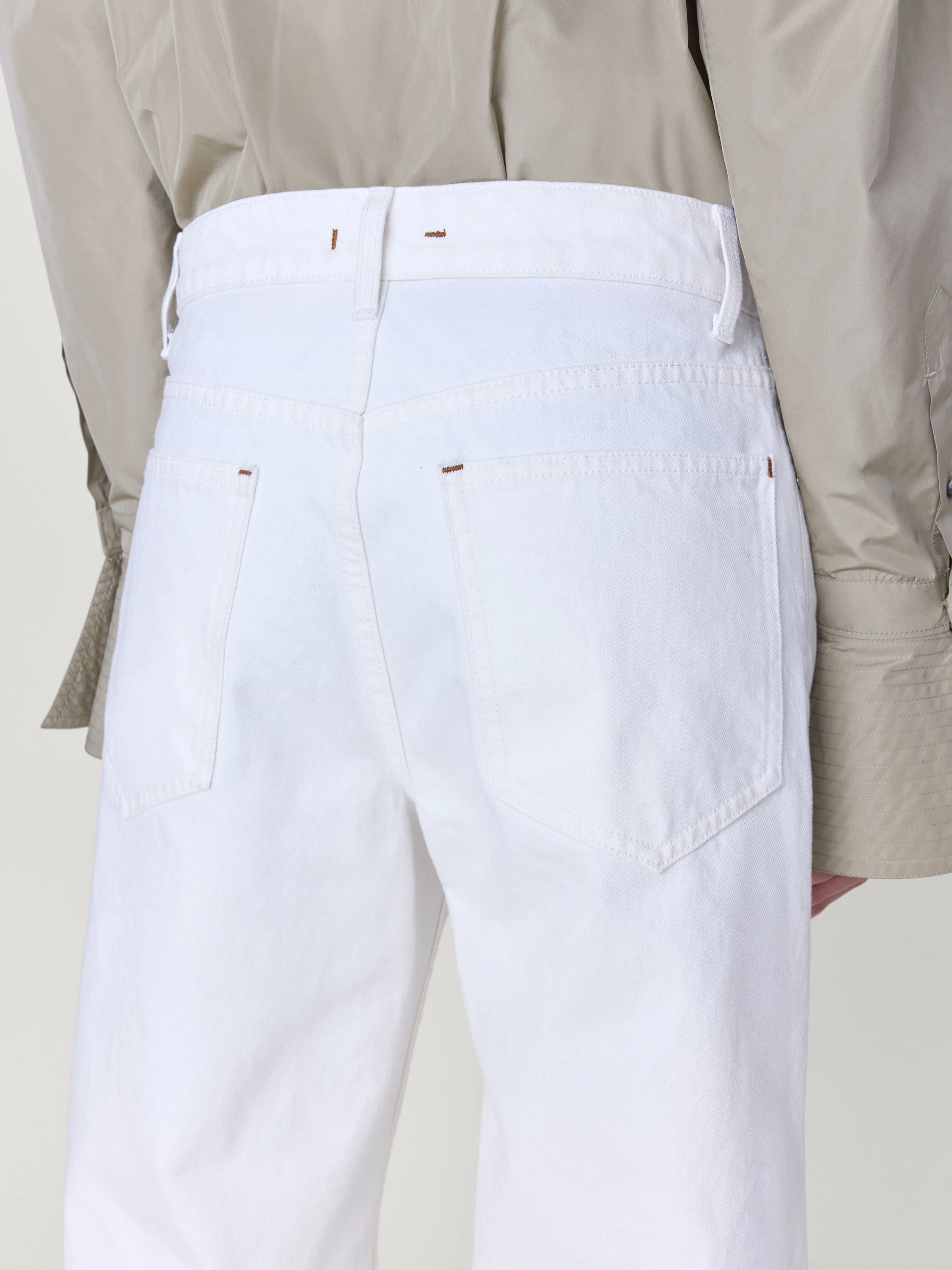 OSSOU - Rider Jean in Milk Wash - Image 5