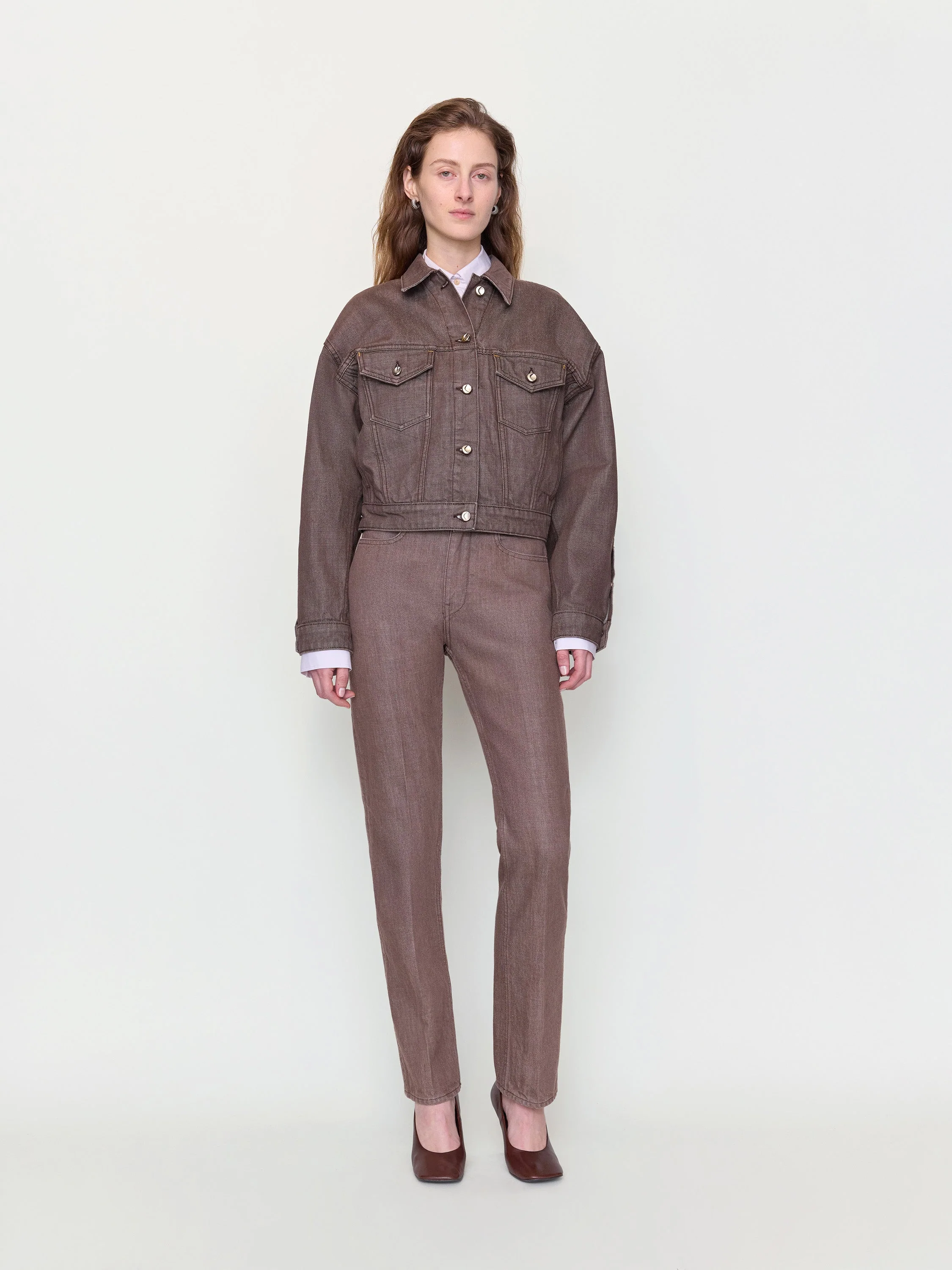 OSSOU - Sway Jacket in Loam Wash
