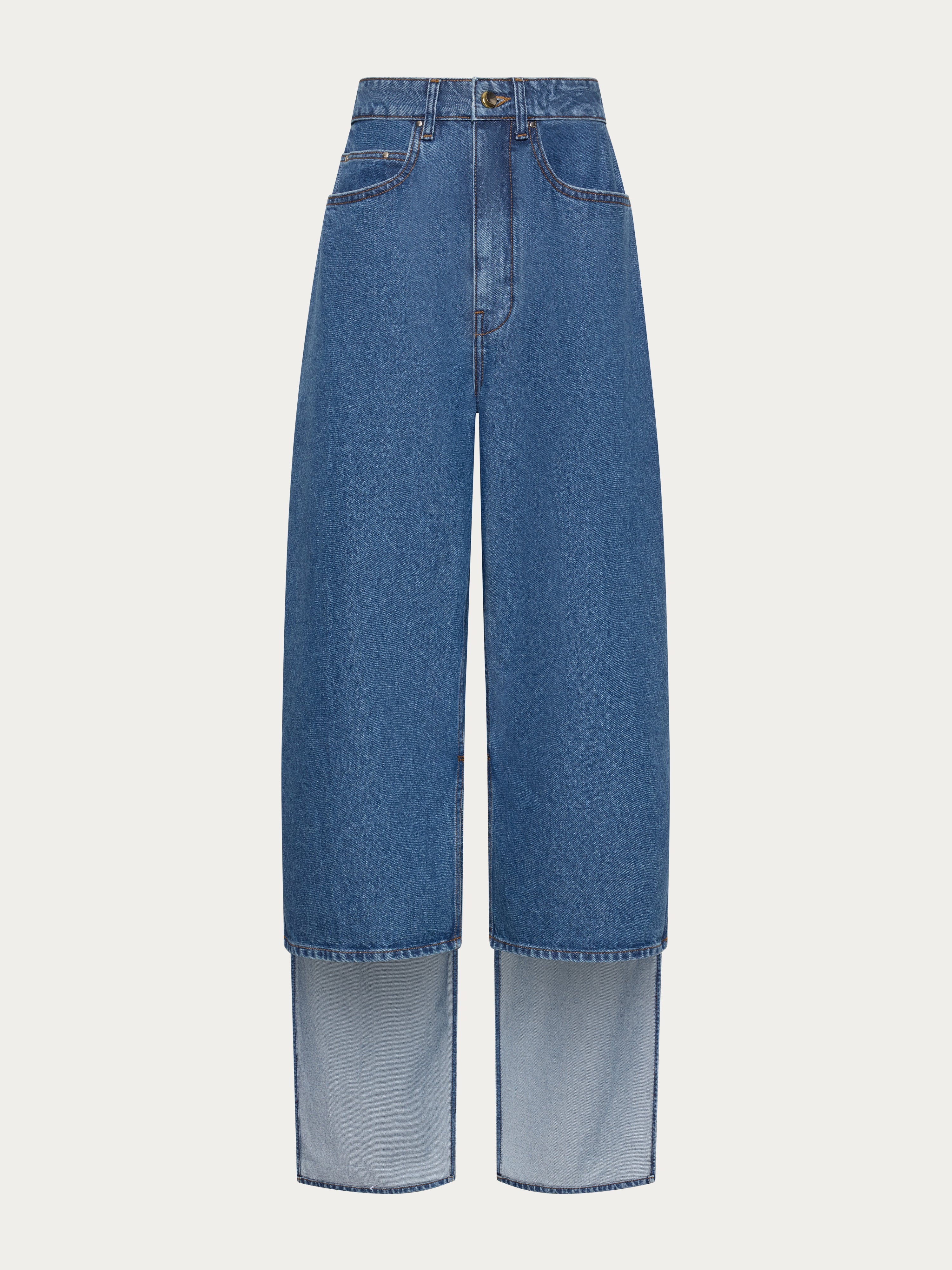 OSSOU - Talon Jean in Horizon Wash - Image 5