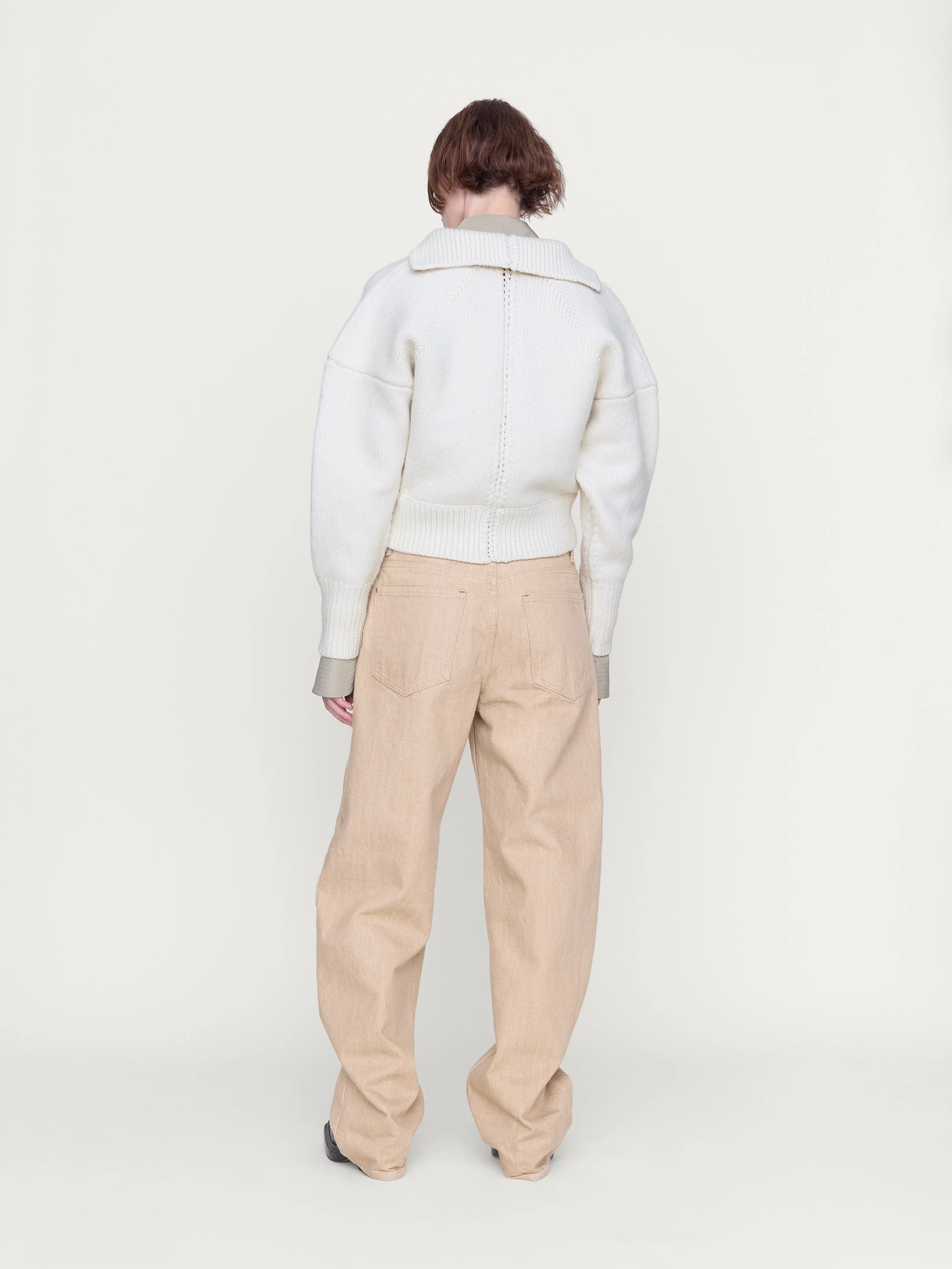 OSSOU - Wader Sweater in Bone - Image 2