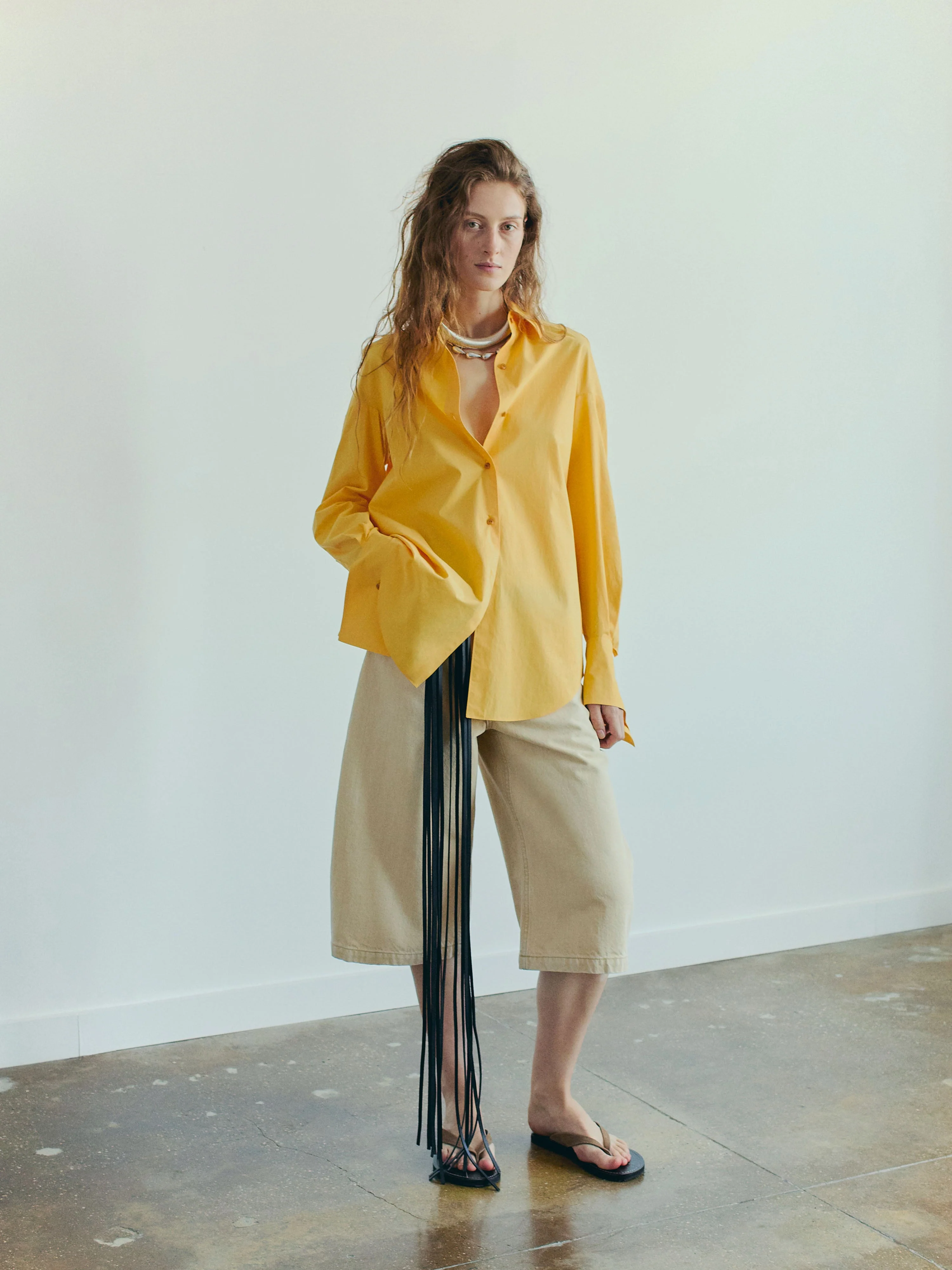 OSSOU - Wren Shirt in Sole - Image 5