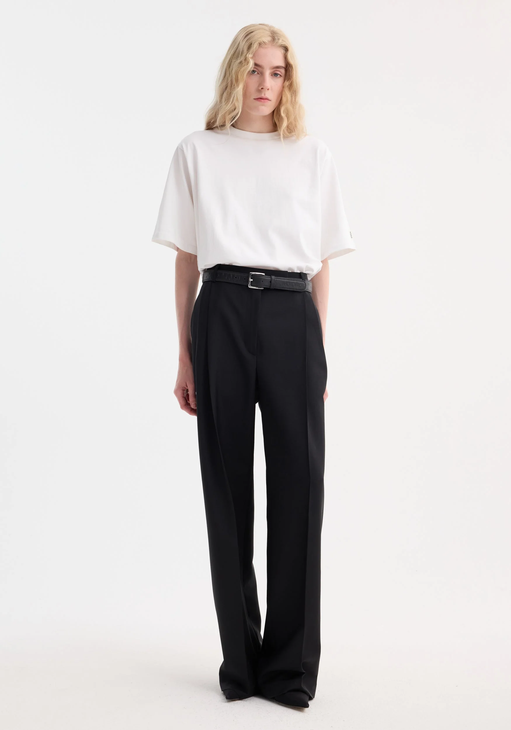 ROHE - Oversized cotton t - shirt | optic white