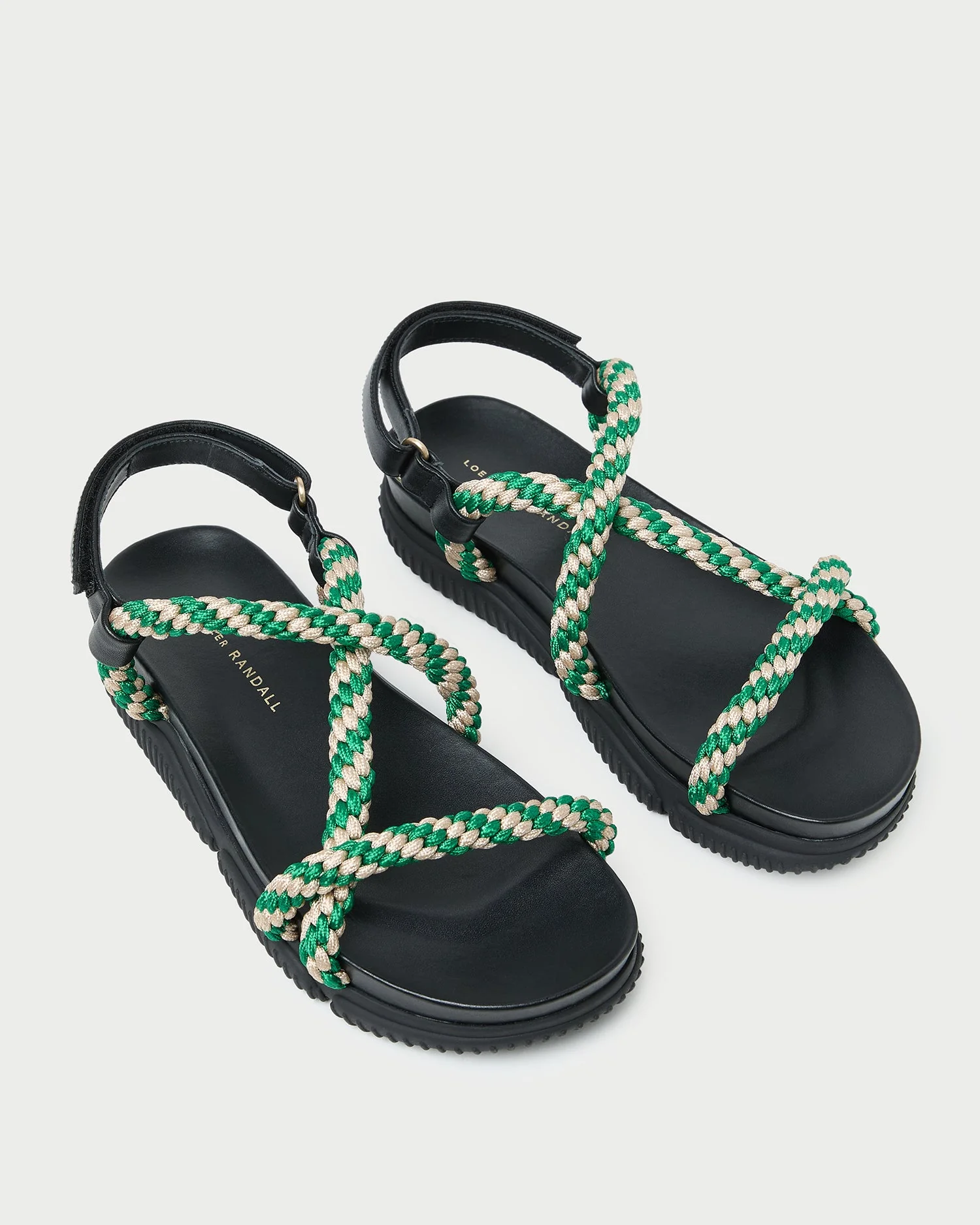 Loeffler Randall - Ozzy Green/Cream Sport Sandal - Image 3